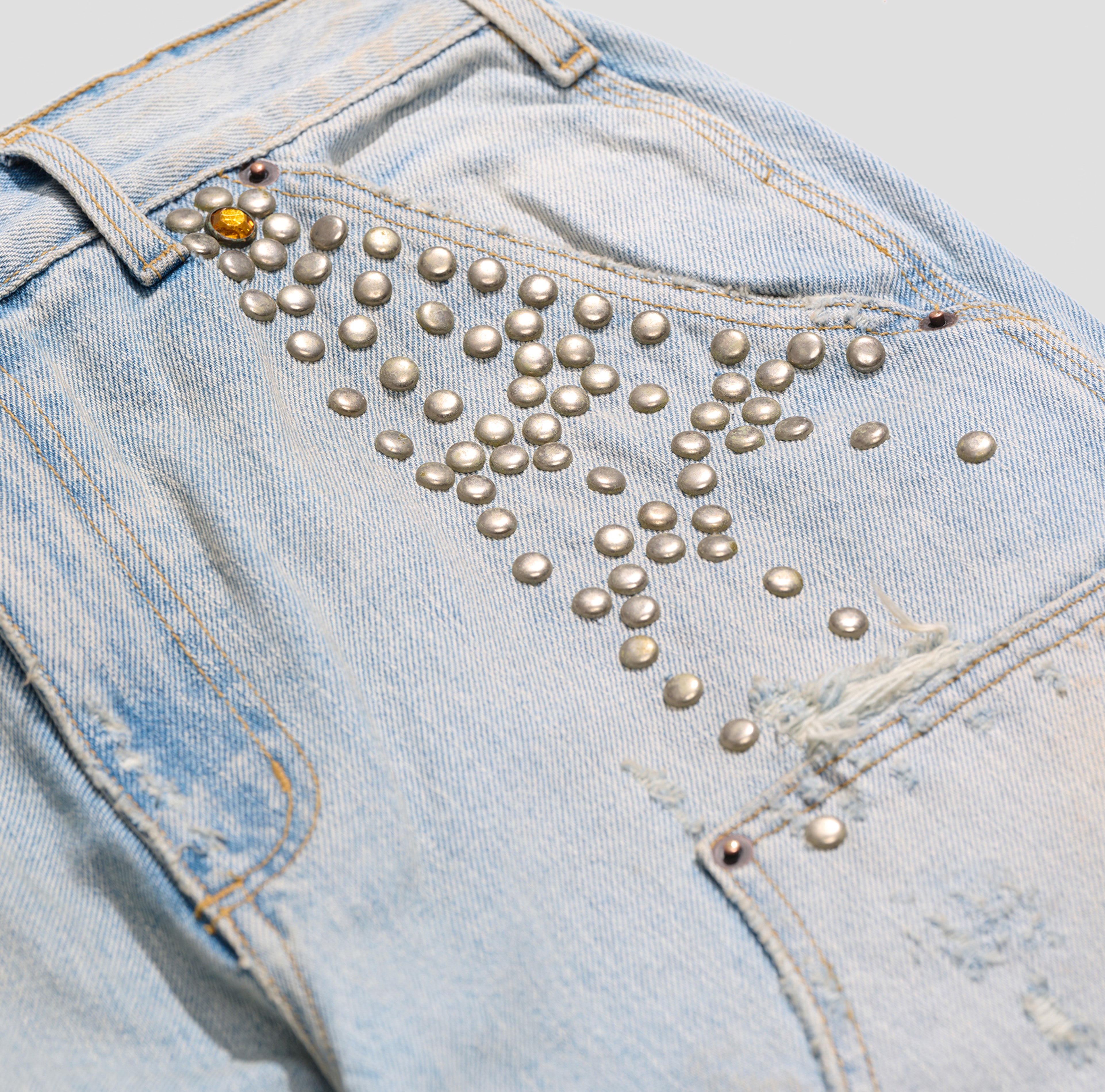BUSTED DBL KNEE JEAN
