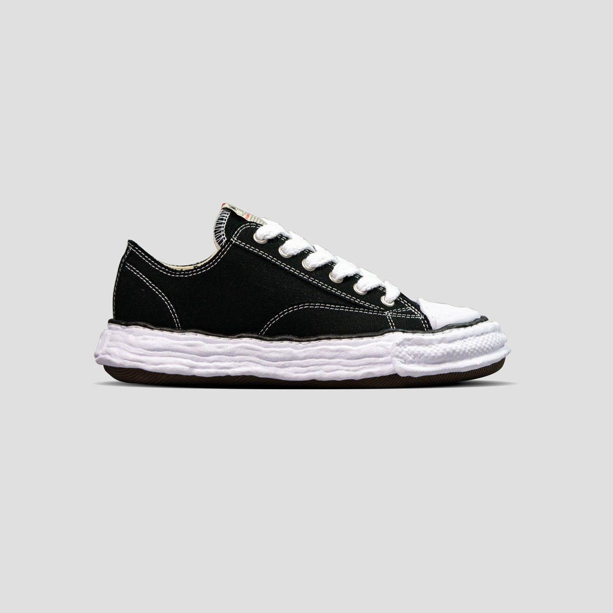 MIHARA YASUHIRO - PETERSON 23 OG SOLE LOW-TOP CANVAS SNEAKERS