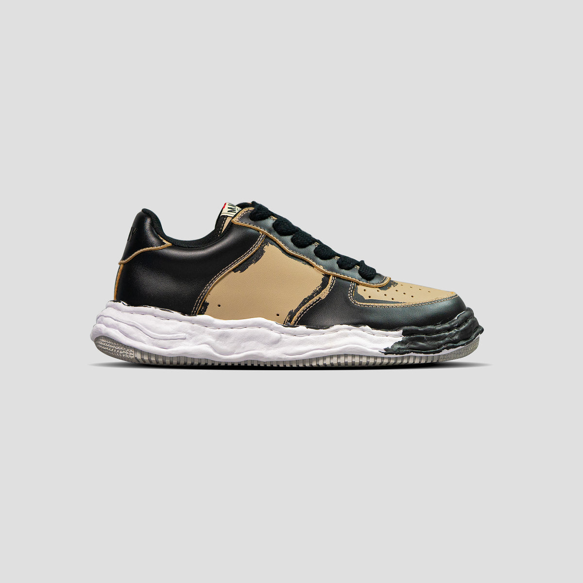 Maison Mihara Yasuhiro Wayne VL OG Sole Low top Sneakers size 45 Yellow Black Maison Mihara Yasuhiro Wayne VL OG Sole Low top Sneakers siz main image 3