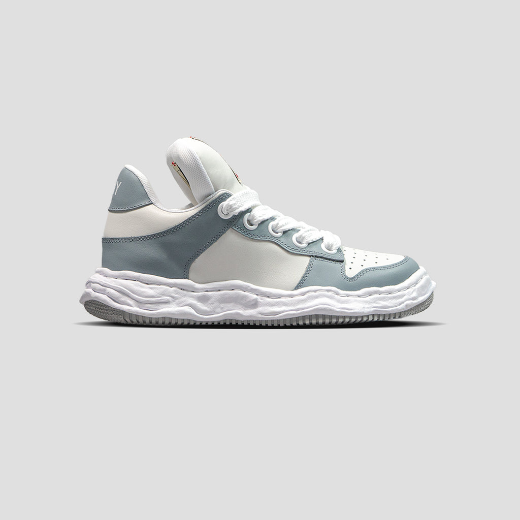 MIHARA YASUHIRO - WAYNE OG SOLE LOW-TOP PUFFER LEATHER SNEAKERS