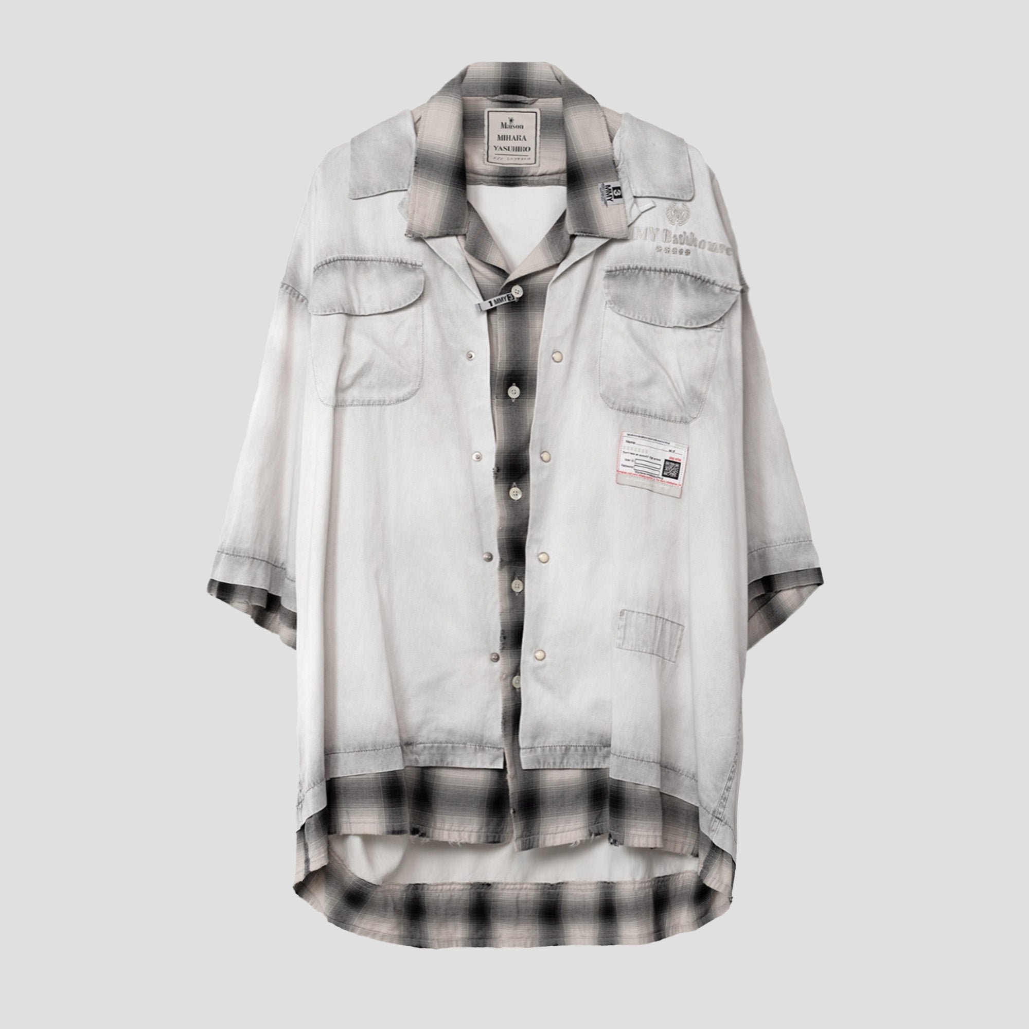 DOUBLE LAYERED S/S SHIRT