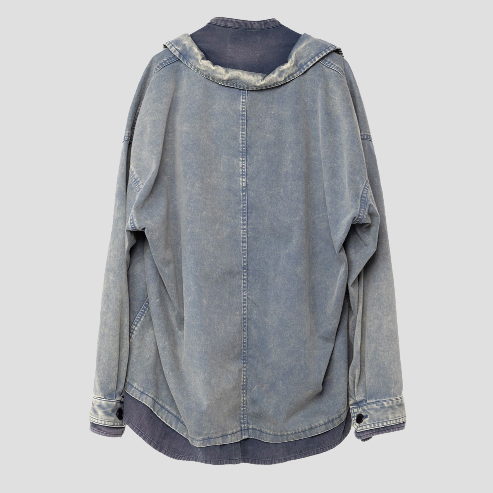 DOUBLE LAYERED L/S SHIRTS