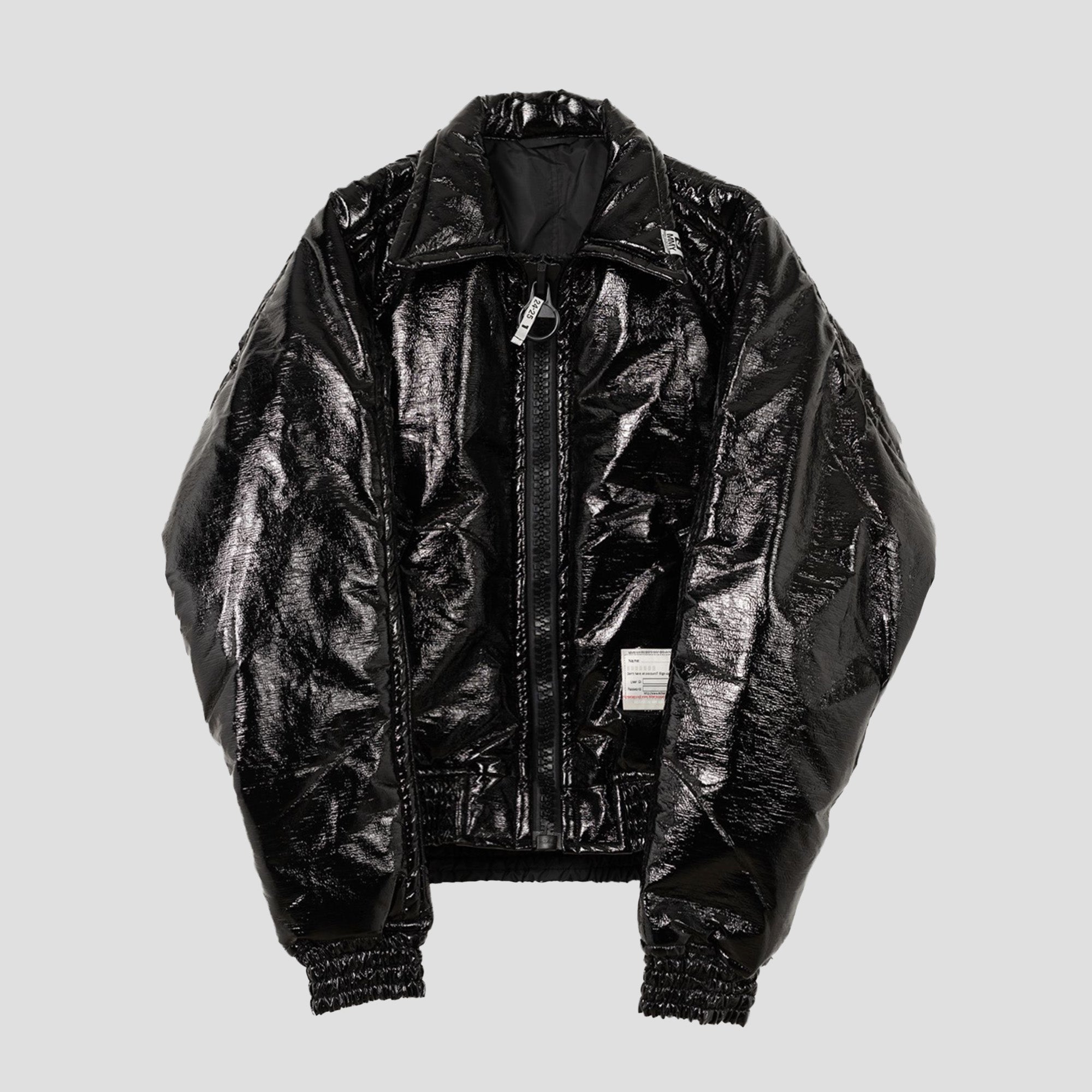 ENAMEL PUFFER JACKET