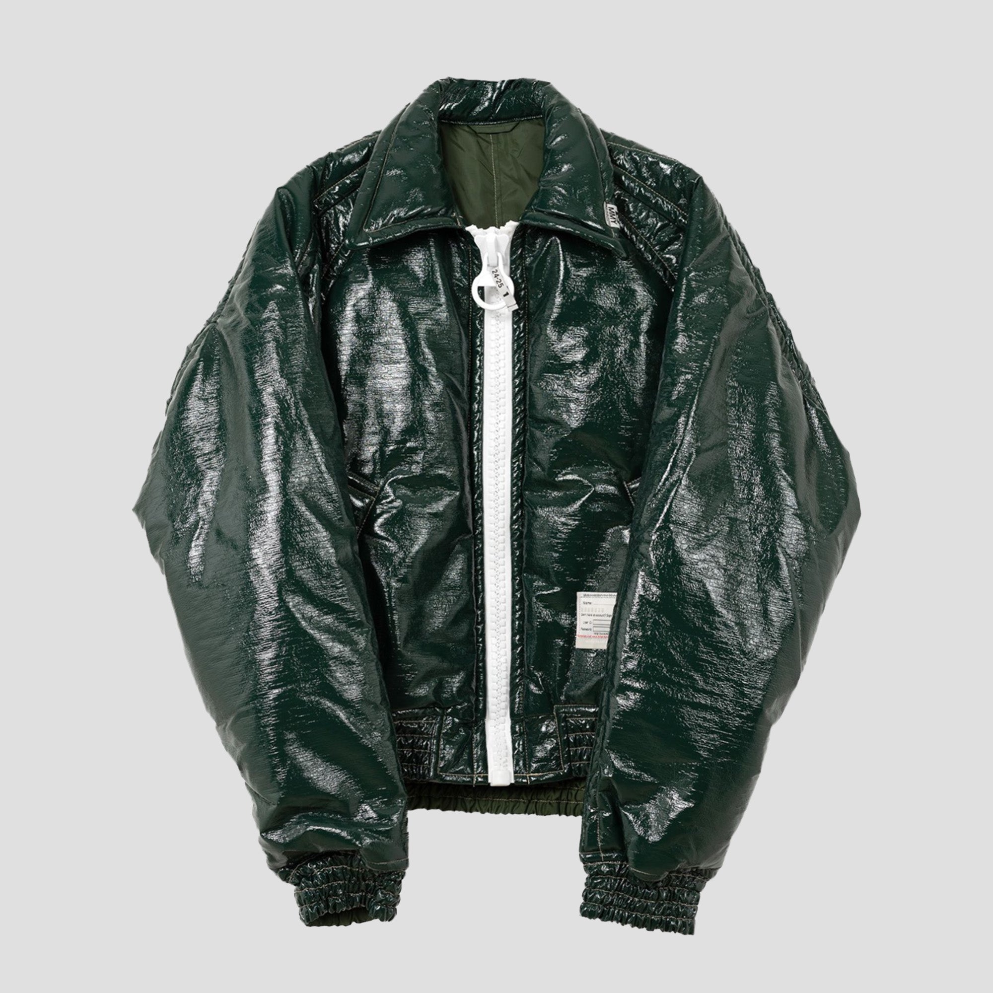 ENAMEL PUFFER JACKET