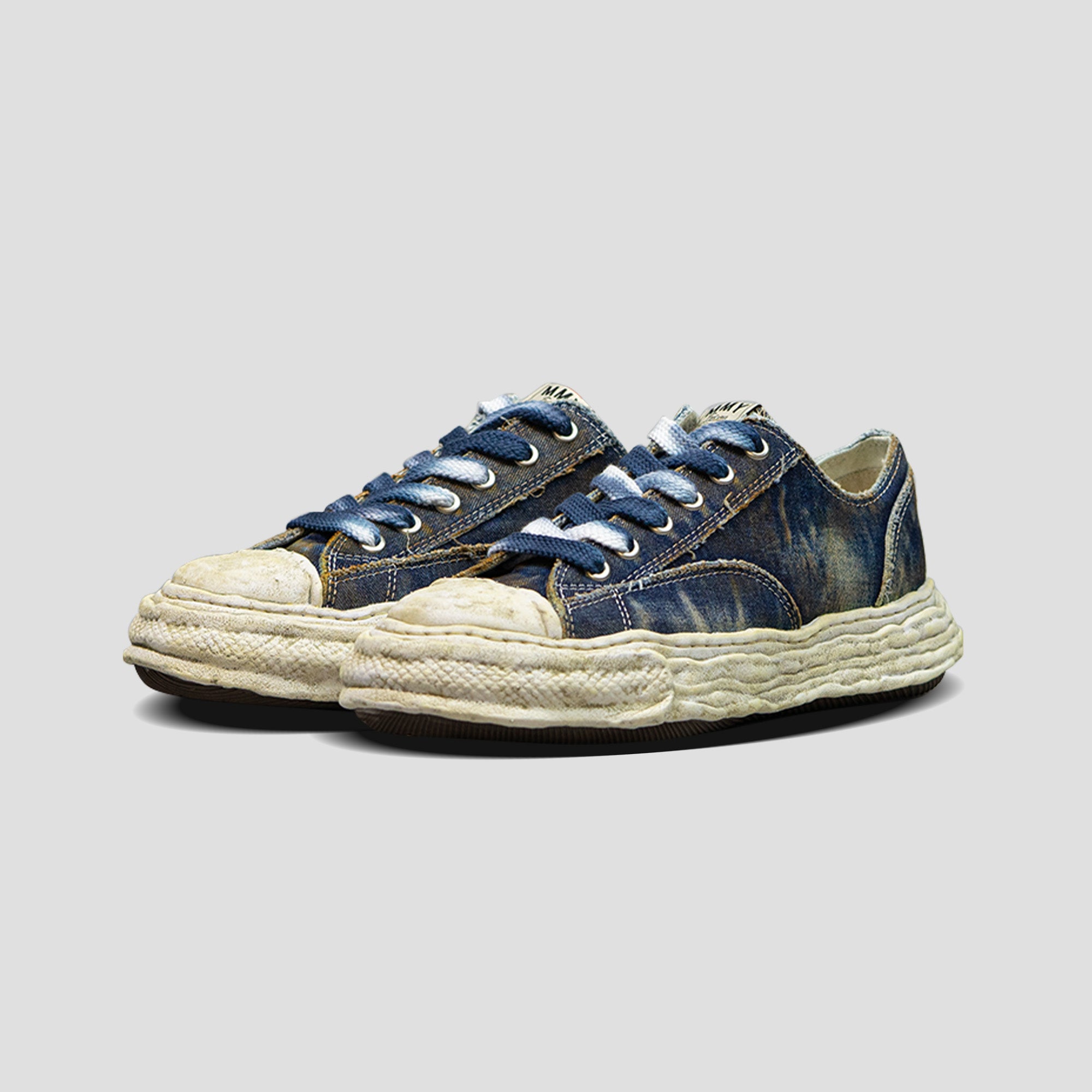 PETERSON 23 OG SOLE WASHED DENIM LOW-TOP SNEAKER