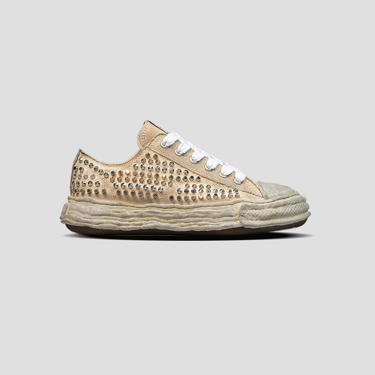 MIHARA YASUHIRO - PETERSON 23 OG SOLE STUDDED CANVAS SNEAKERS