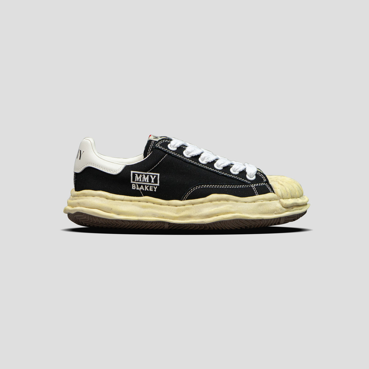 MIHARA YASUHIRO - BLAKEY OG SOLE VINTAGE TREATMENT CANVAS SNEAKERS
