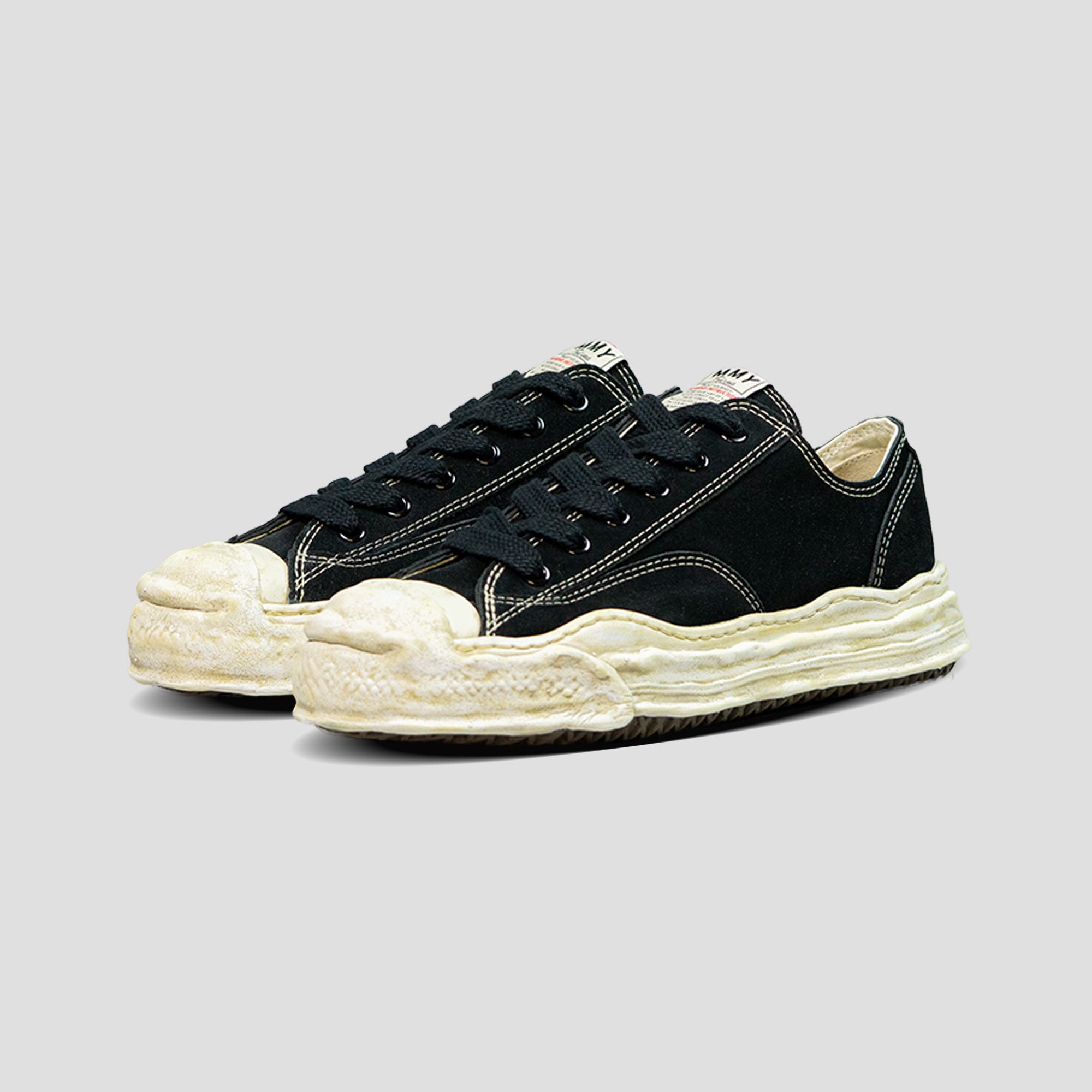 HANK OG SOLE SUEDE LOW-TOP SNEAKERS