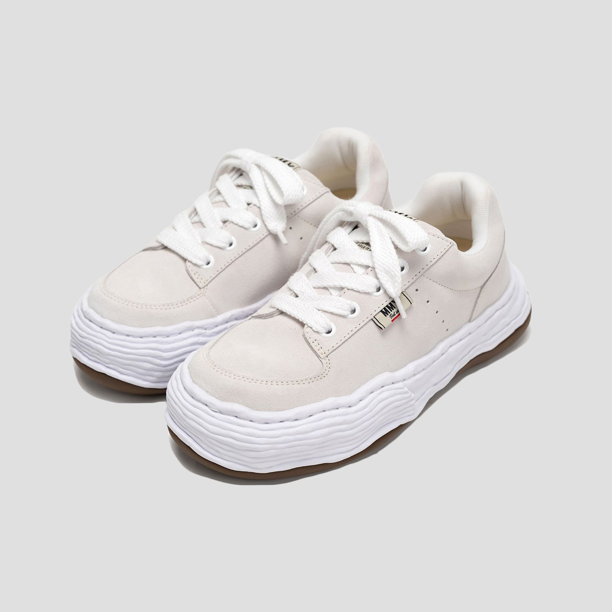 OLIVER OG SOLE SUEDE LOW-TOP SNEAKERS