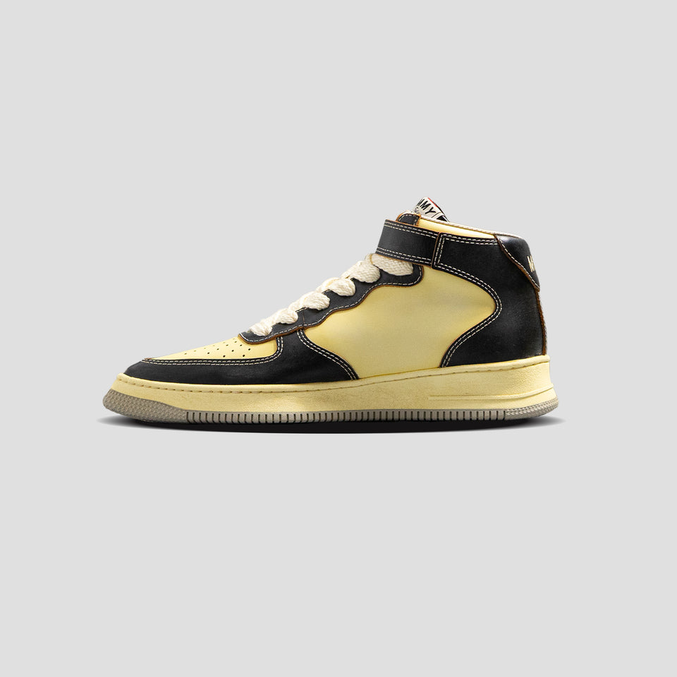 ROSY OG SOLE MID-TOP LEATHER SNEAKERS