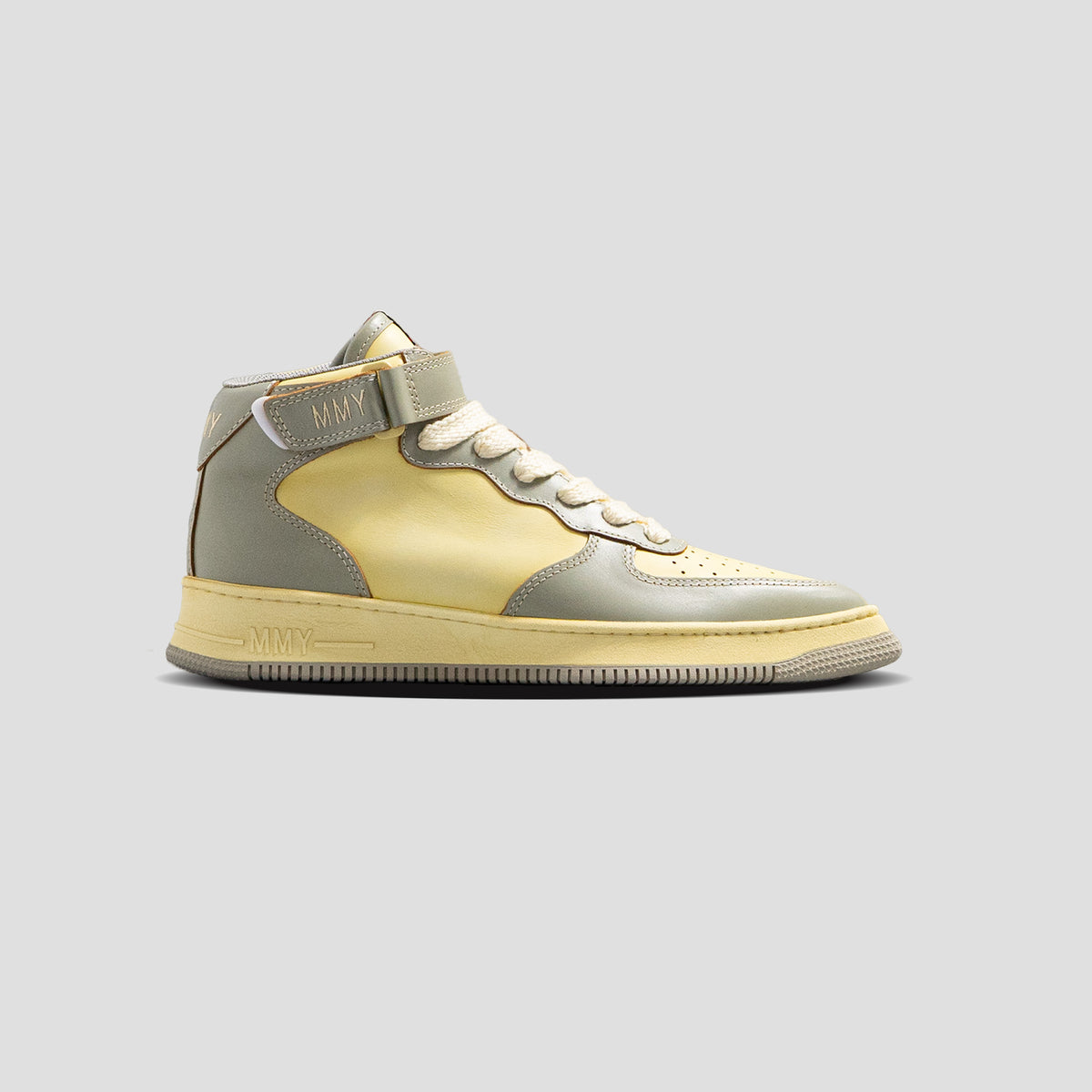 MAISON MIHARA YASUHIRO - ROSY OG SOLE MID-TOP LEATHER SNEAKERS