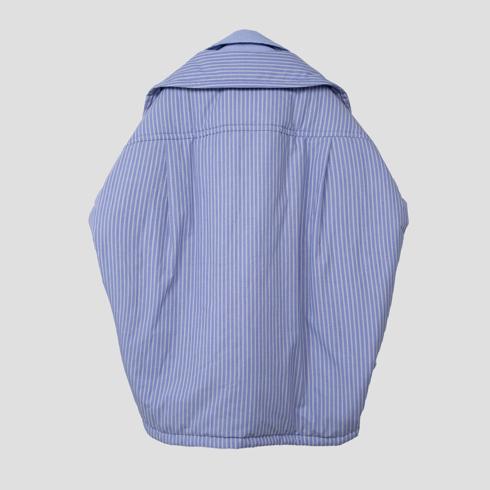 DOUBLE LAYERED PADDED SHIRT JACKET