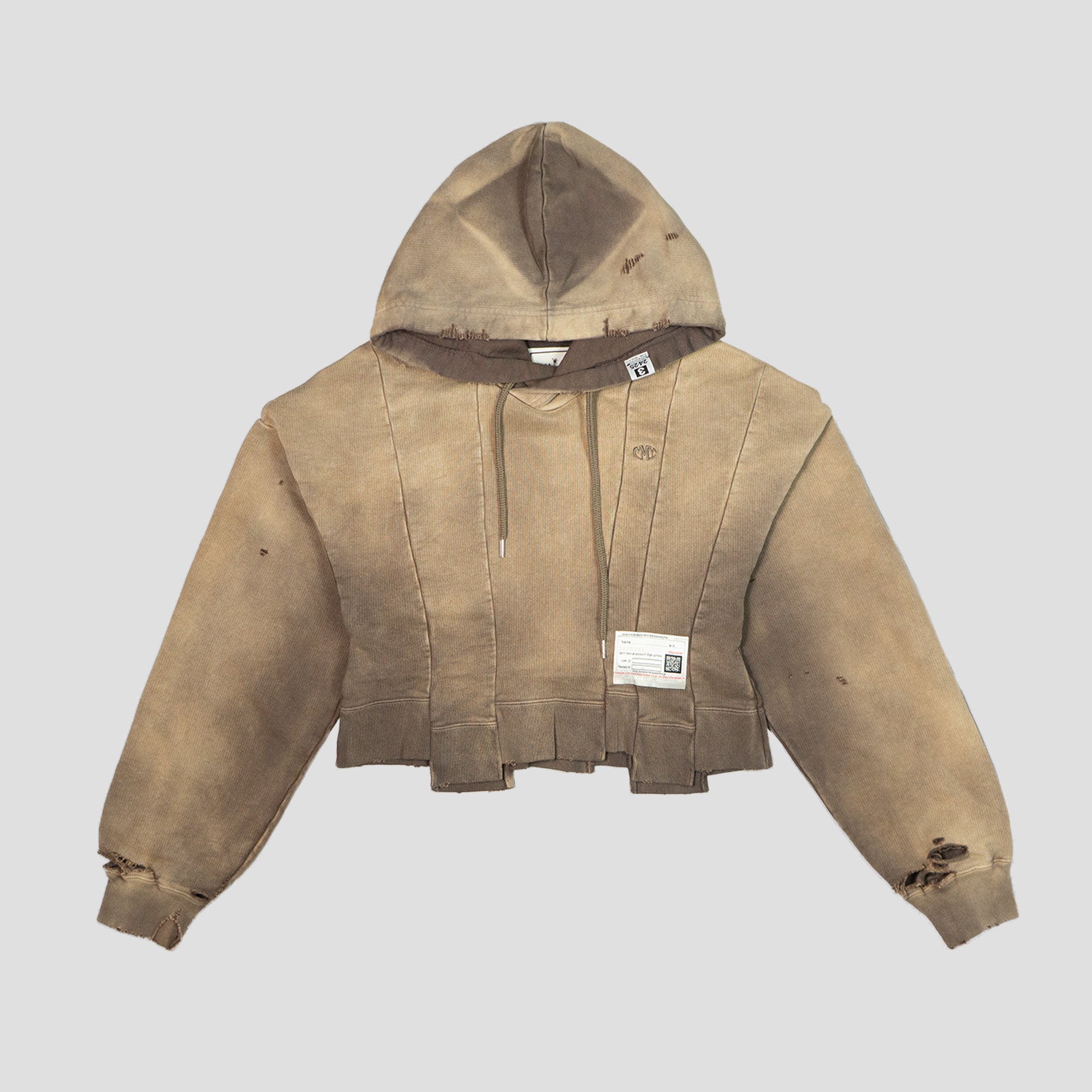 SUNFADED RECONSTRUCTED HOODIE