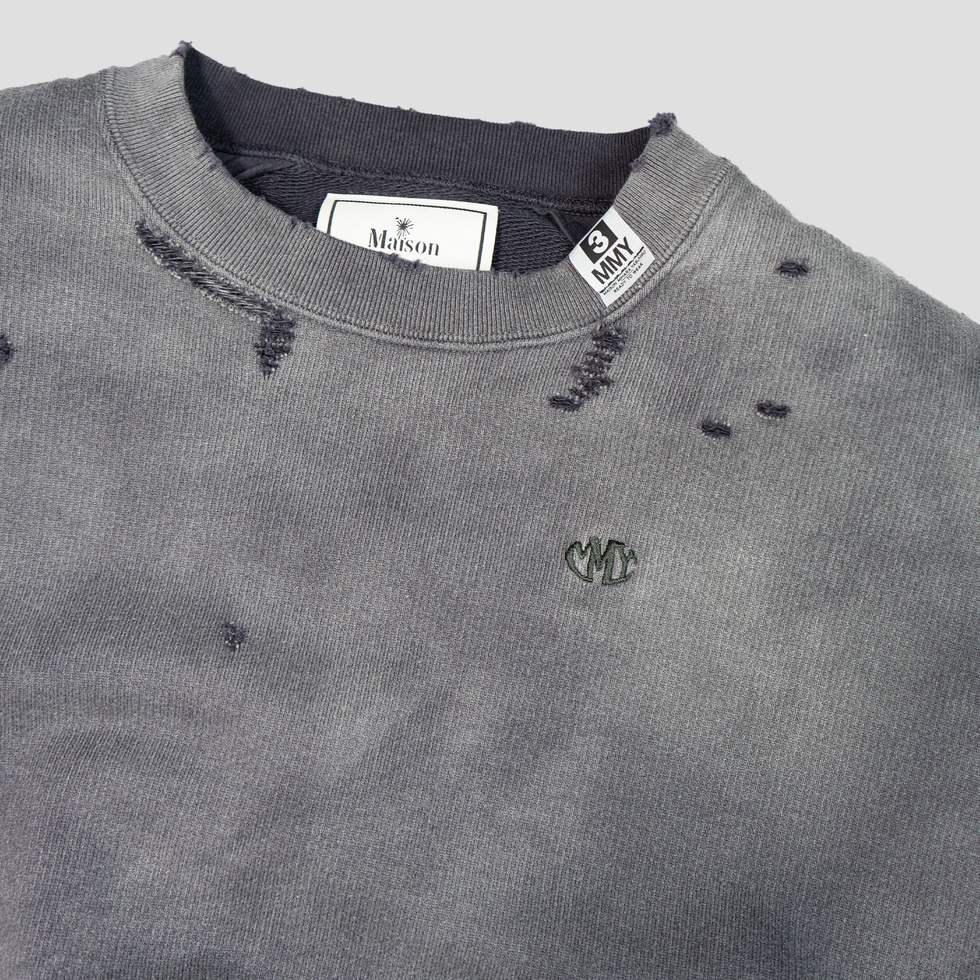 SUNFADED CROPPED PULLOVER