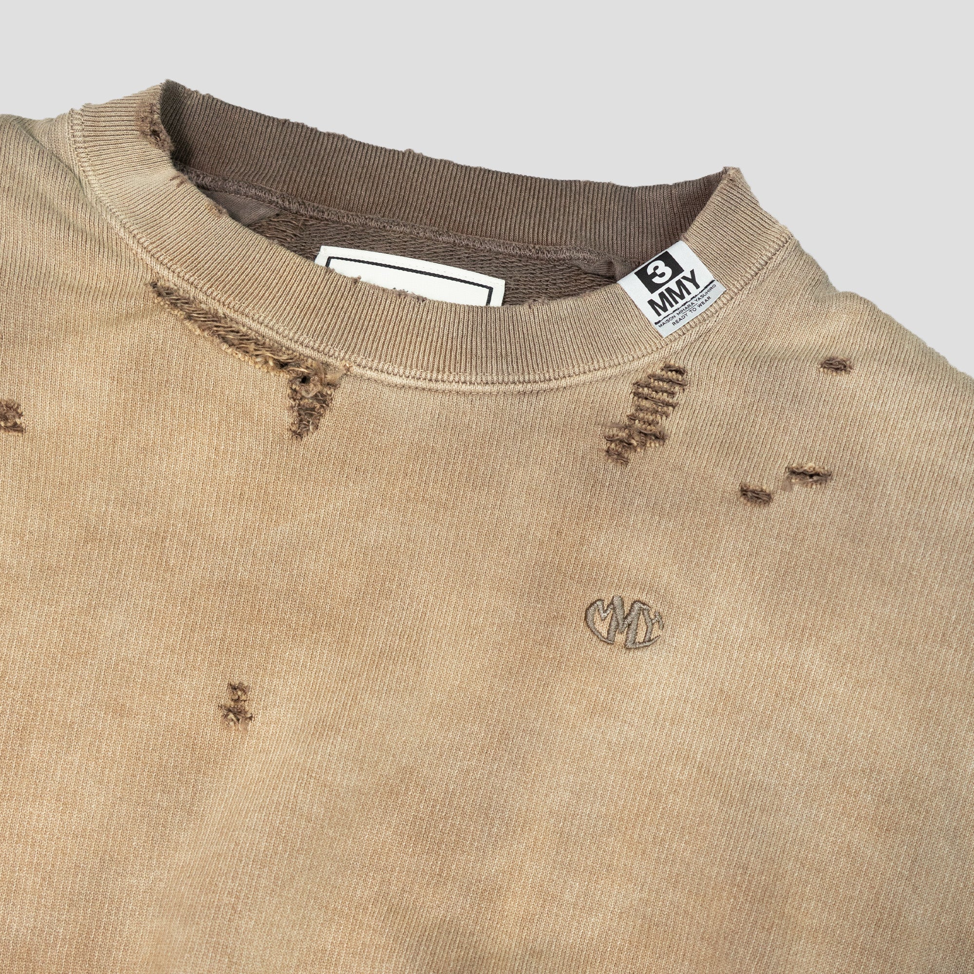 SUNFADED CROPPED PULLOVER