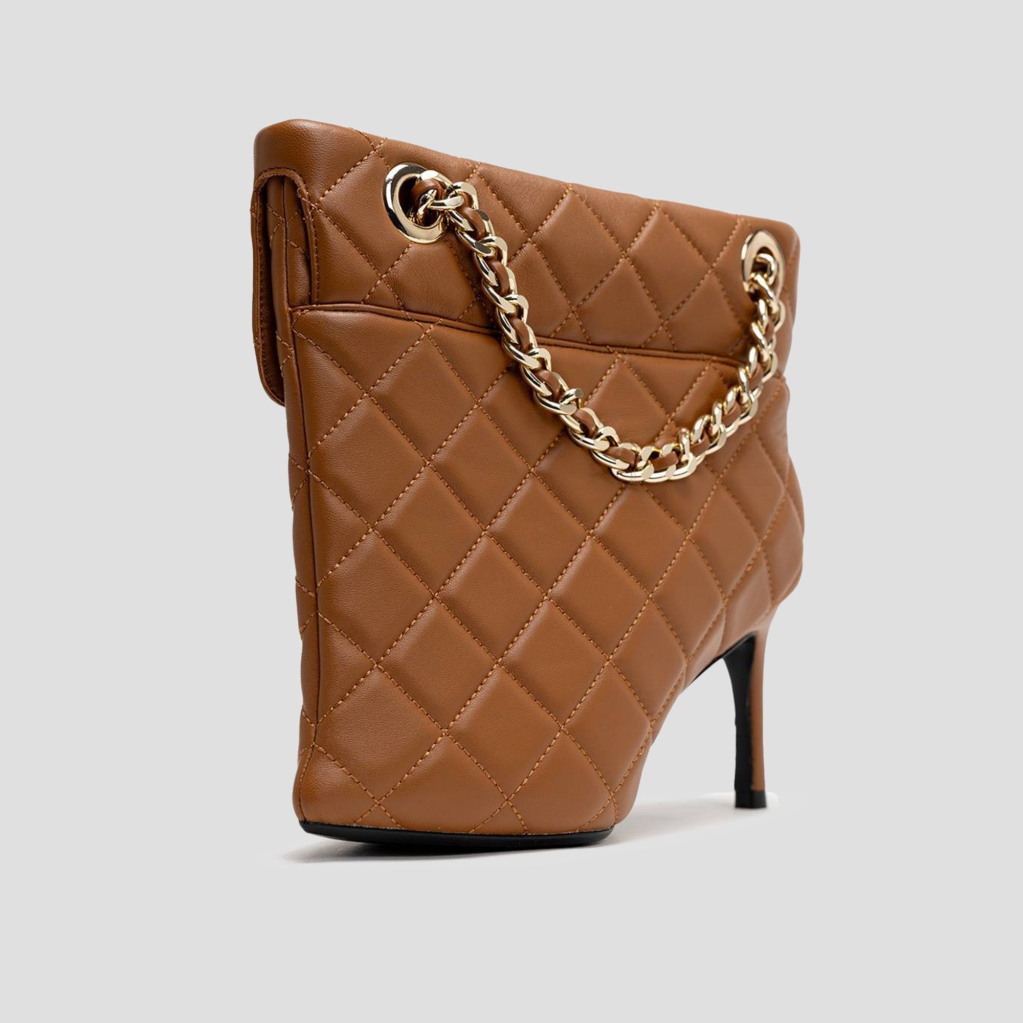QUILTED BAG BOOTS