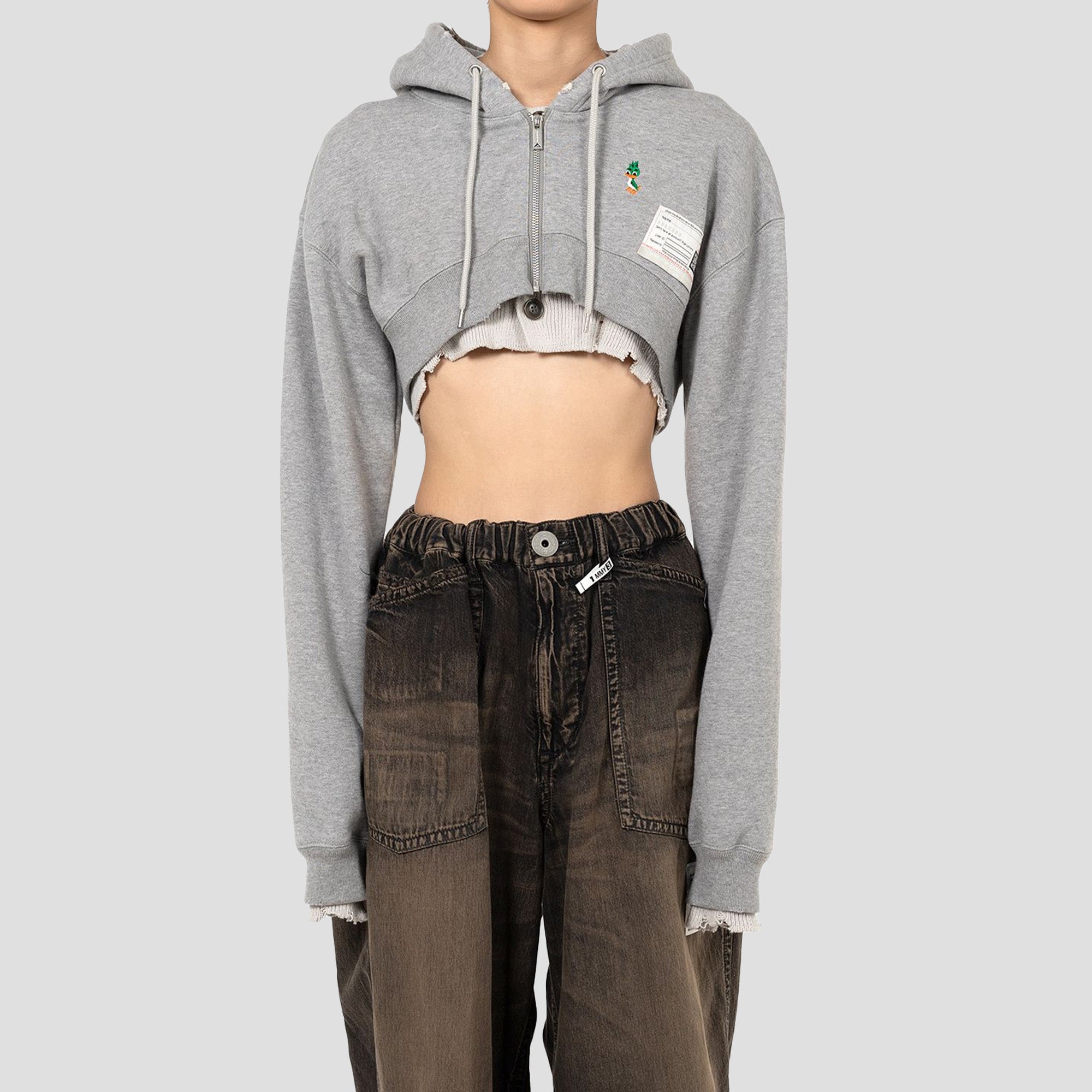 CROPPED LAYERED PARKA