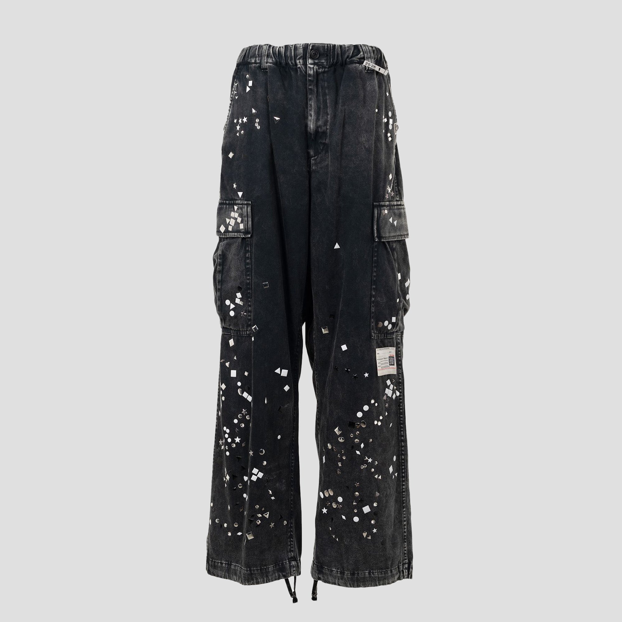 EMBELLISHED MILITARY PANTS