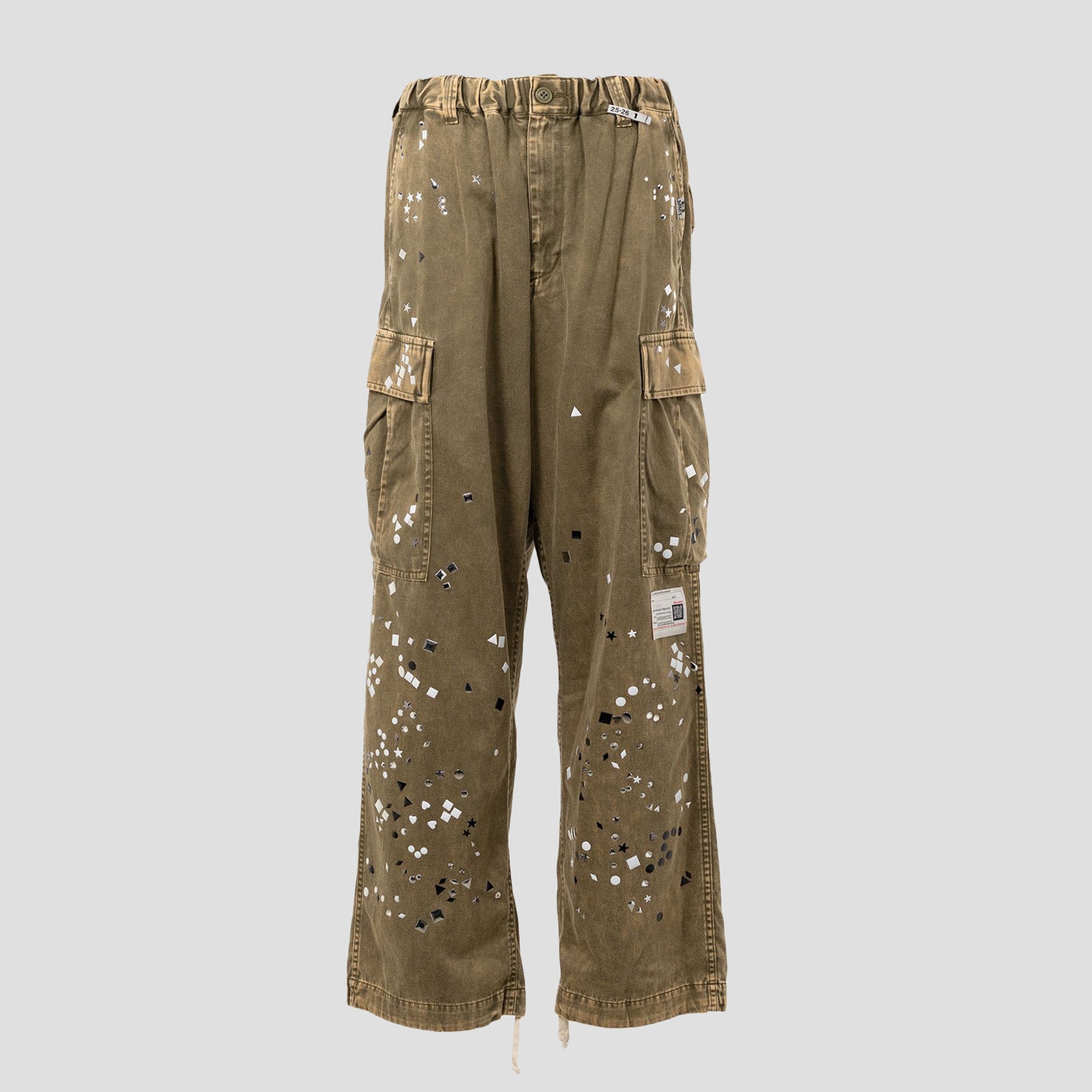 EMBELLISHED MILITARY PANTS