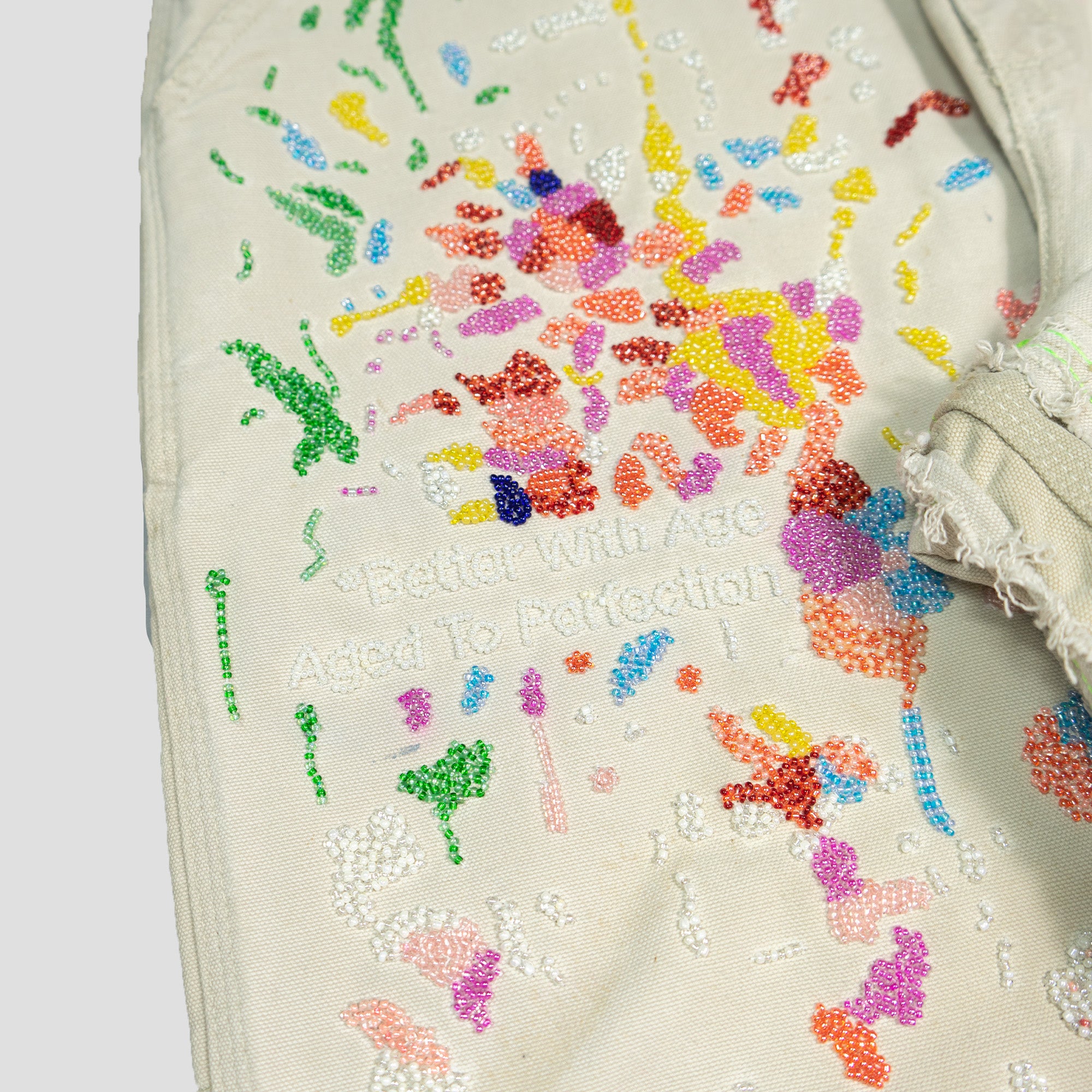 PAINTER’S DOUBLE-WIDE HAND-BEADED WORK PANTS