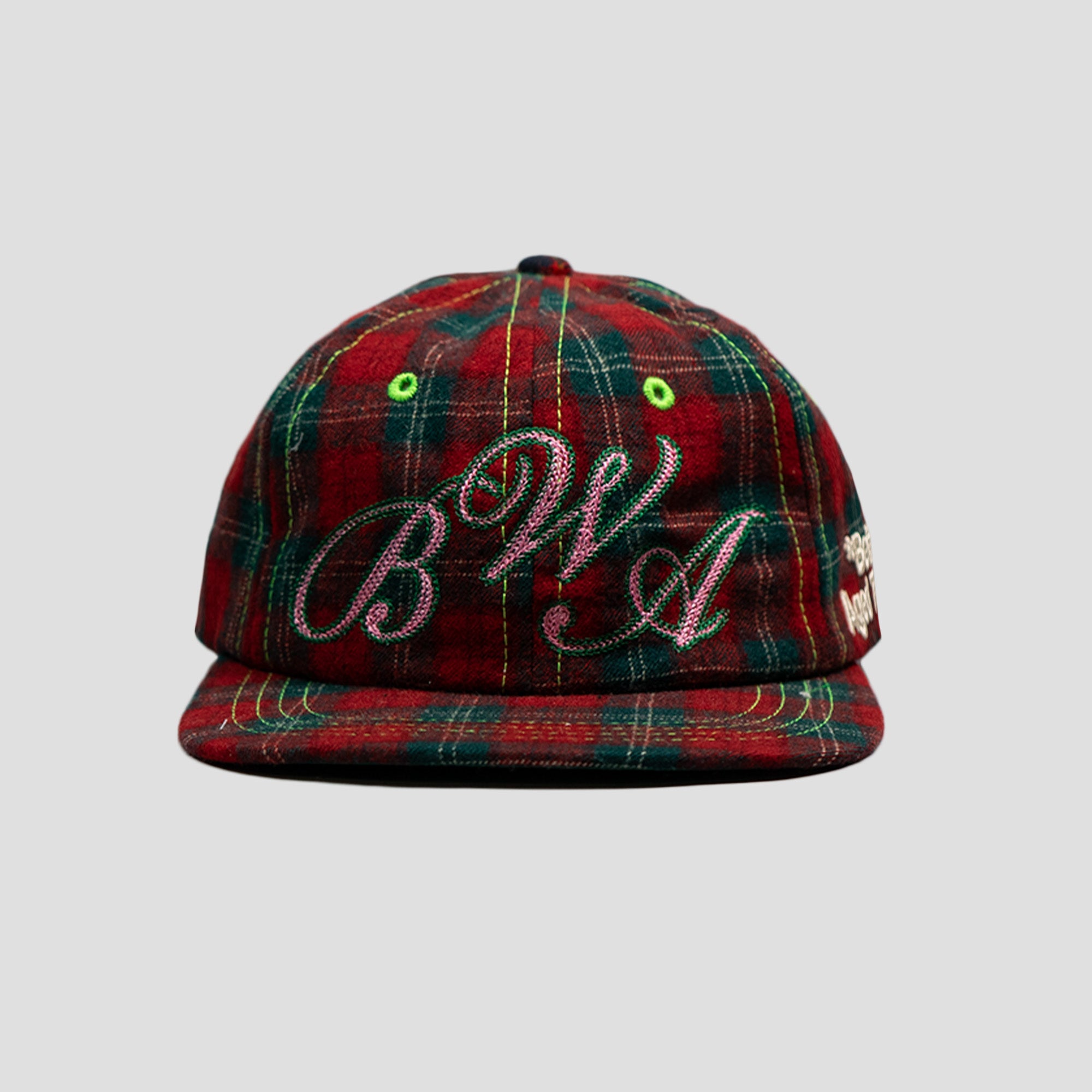 DELIQUENT RECONSTRUCTED PLAID HAT