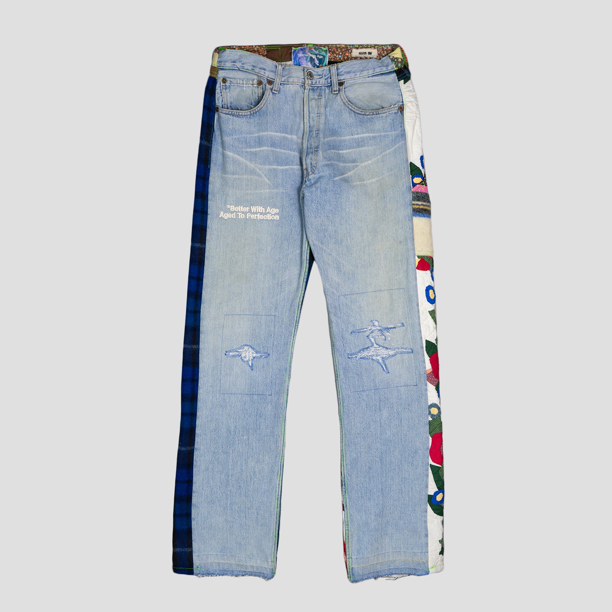 ESTHER MIXED MEDIA TROUSER