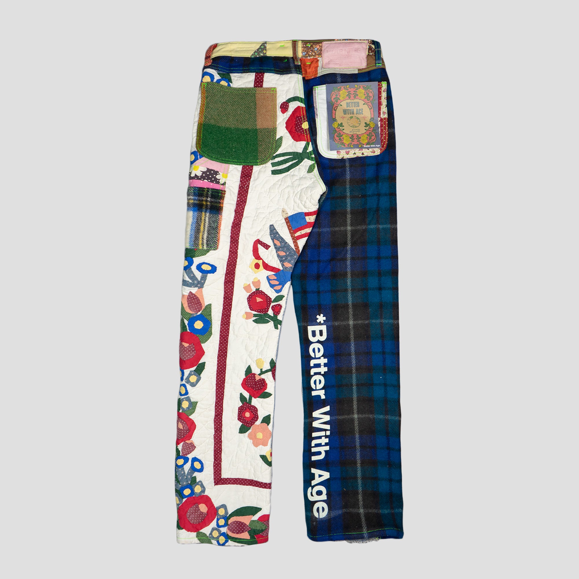 ESTHER MIXED MEDIA TROUSER
