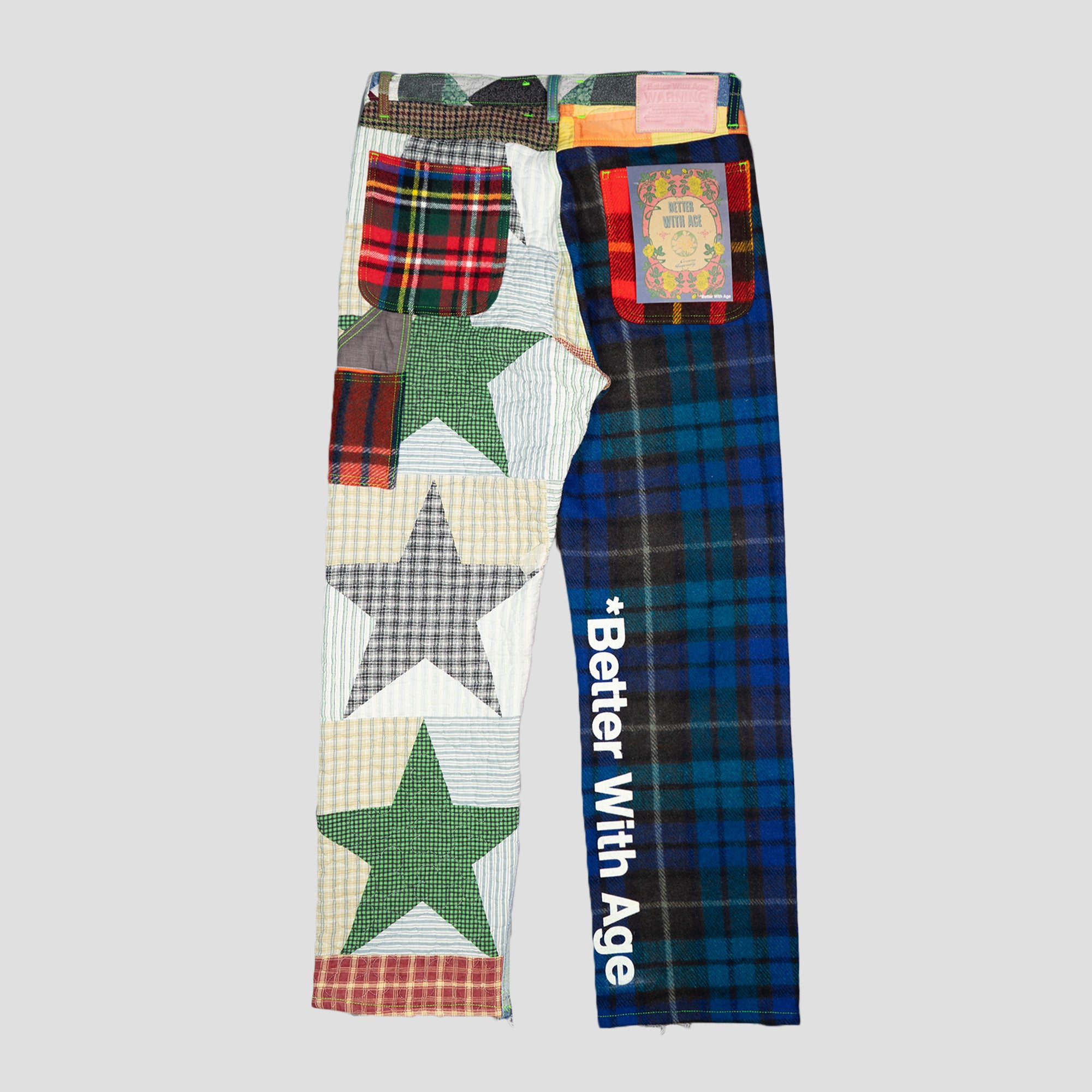 ESTHER MIXED MEDIA TROUSER