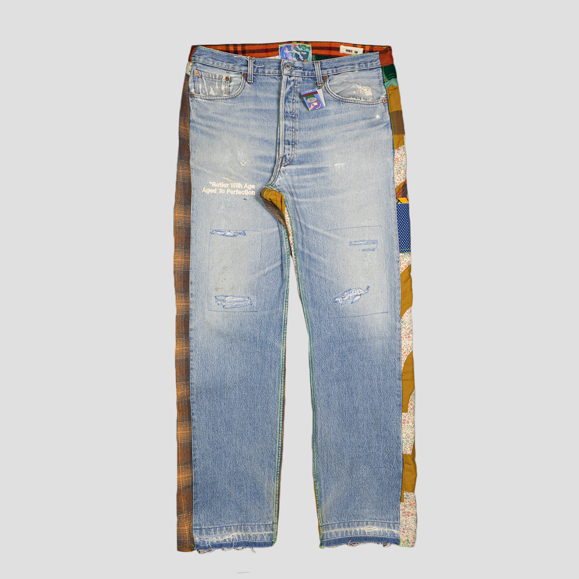 ESTHER MIXED MEDIA TROUSER