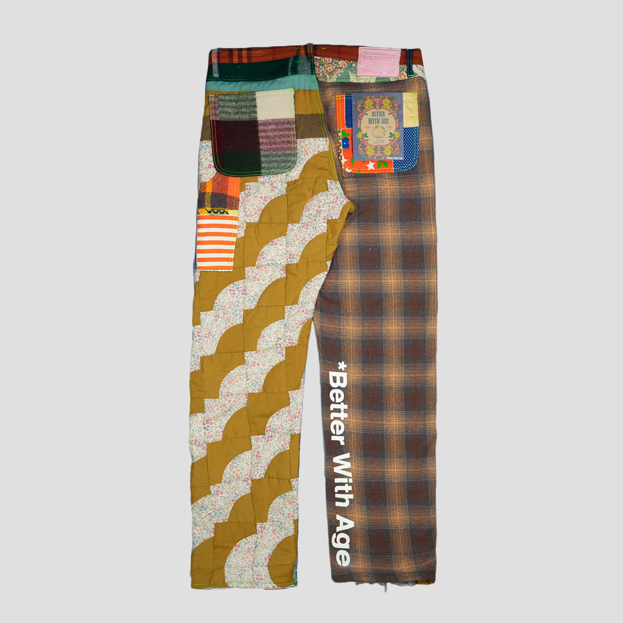 ESTHER MIXED MEDIA TROUSER