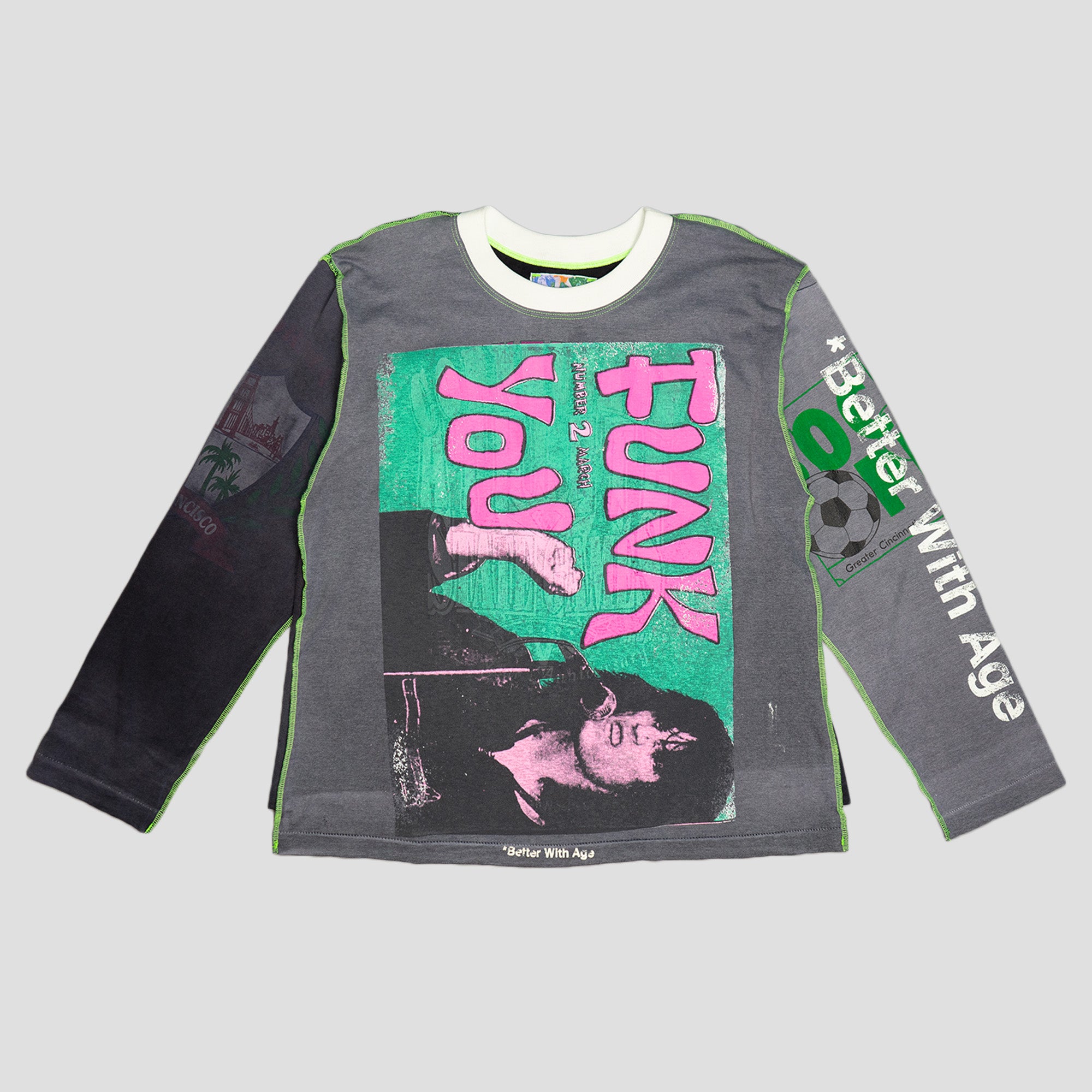 RIVKA REVERSIBLE L/S T-SHIRTS