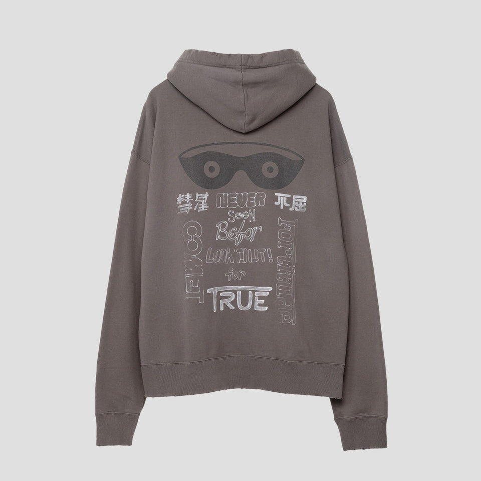 MANDRILL DISTRESSED HOODIE