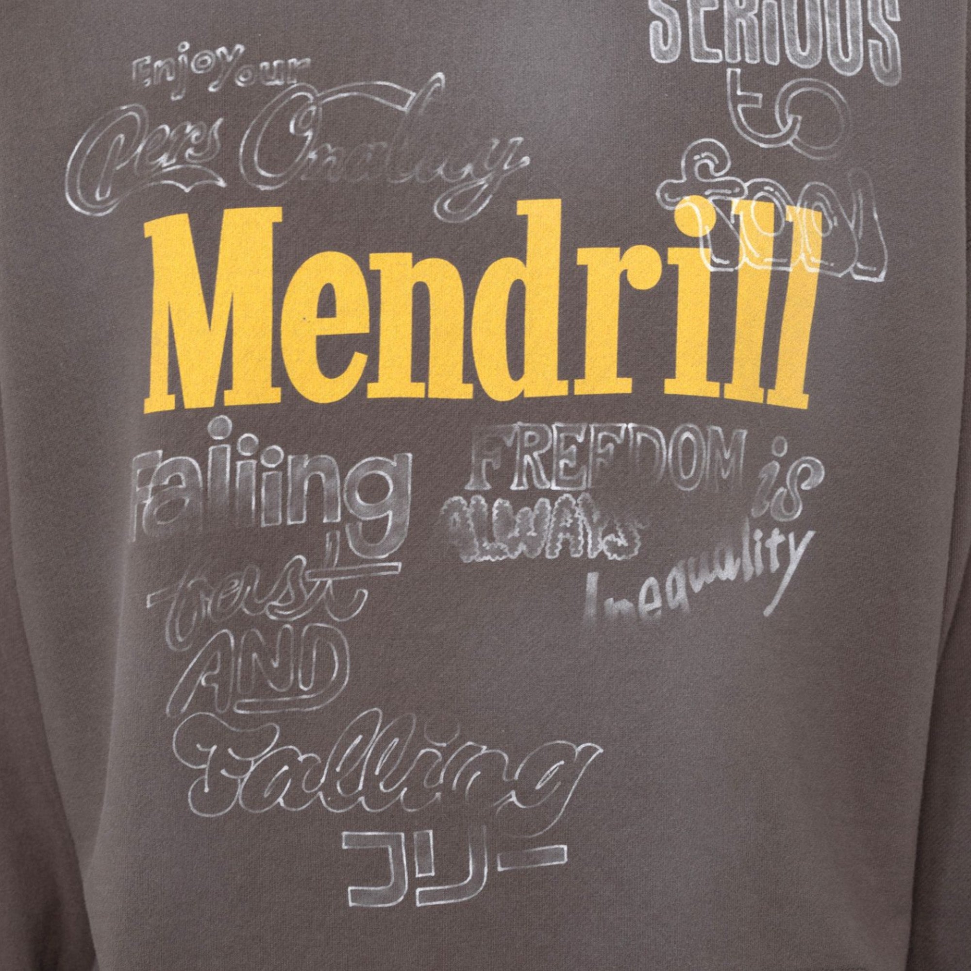 MANDRILL DISTRESSED PULLOVER