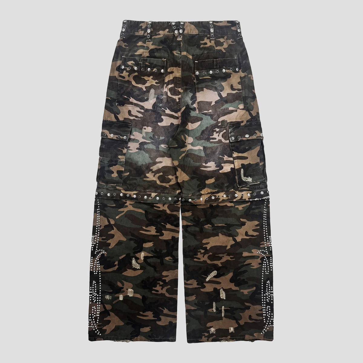 CONVERTIBLE CAMO PANTS