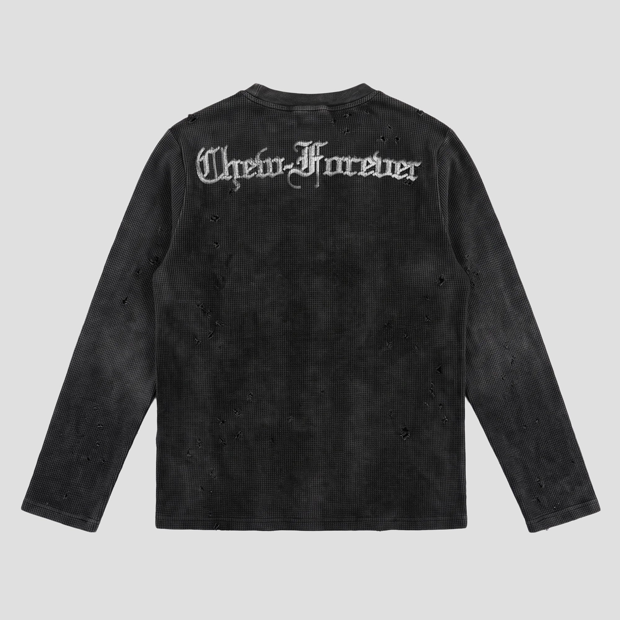 EARTH ANGEL WAFFLE L/S T-SHIRTS