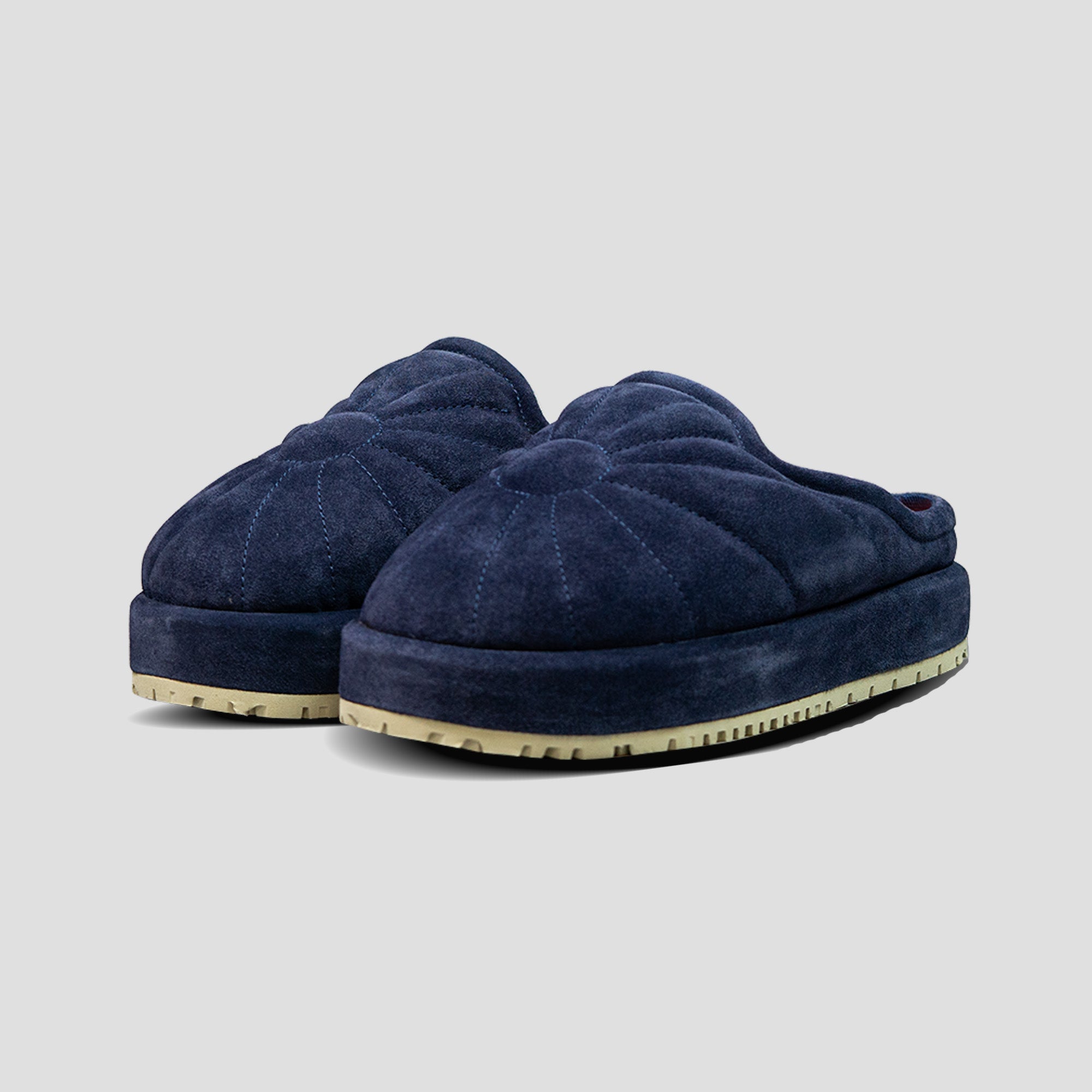 SLIPPER EMBROIDERY SOLE-URANUS NABUK