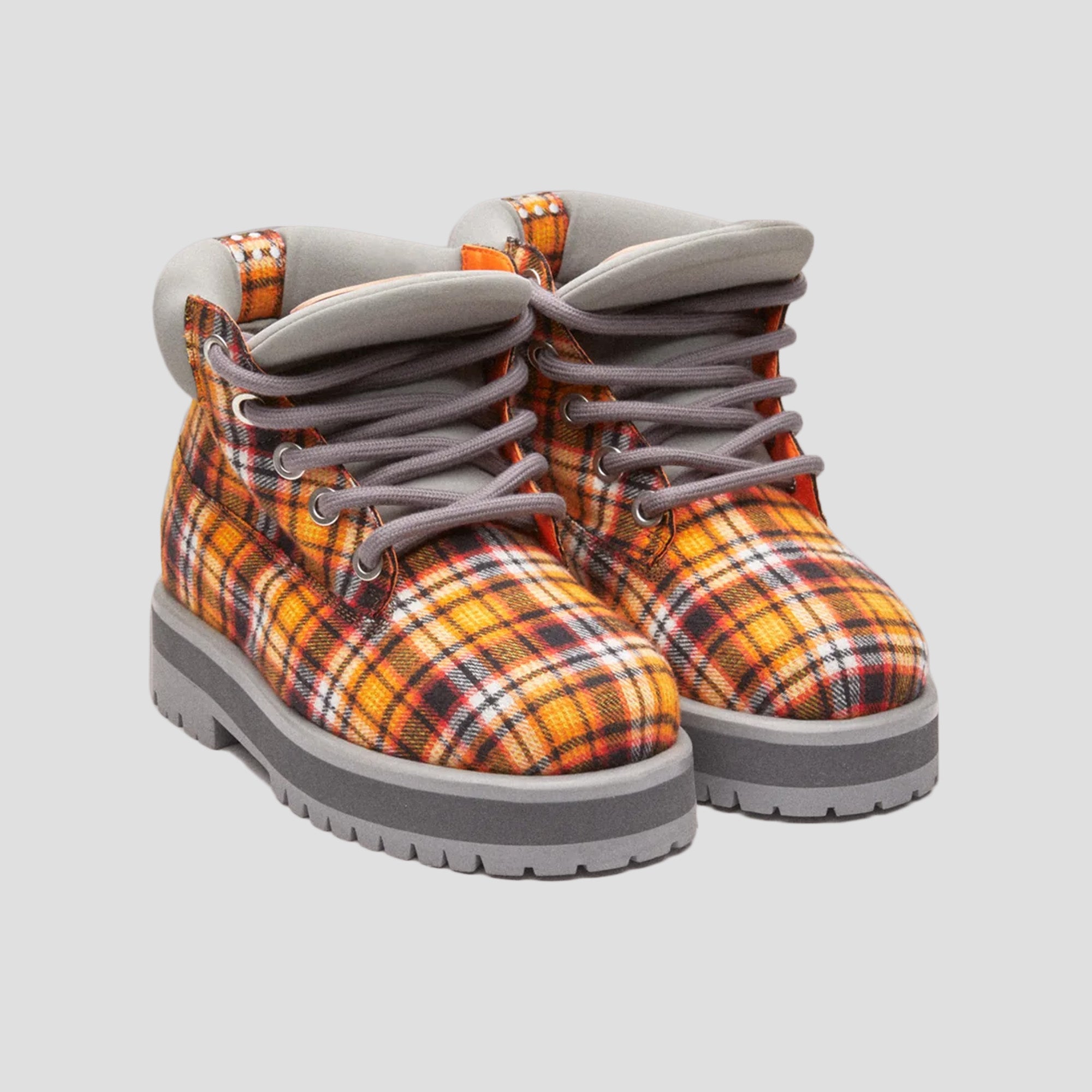 STRADA LOW TARTAN BOOTS
