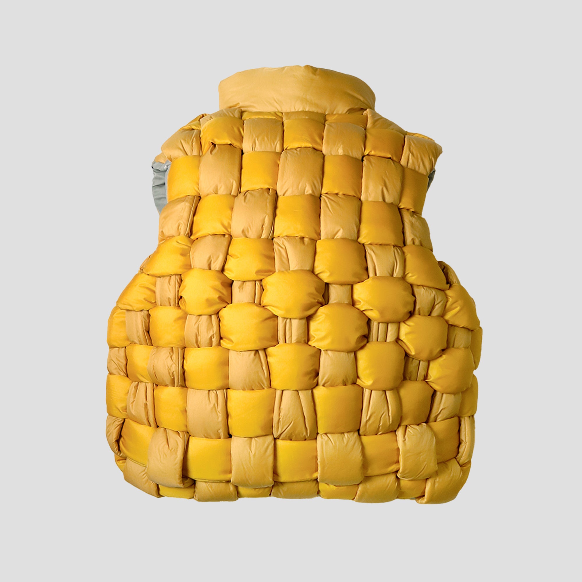 RIP STOP NYLON KEEL-WEAVING VEST - YELLOW