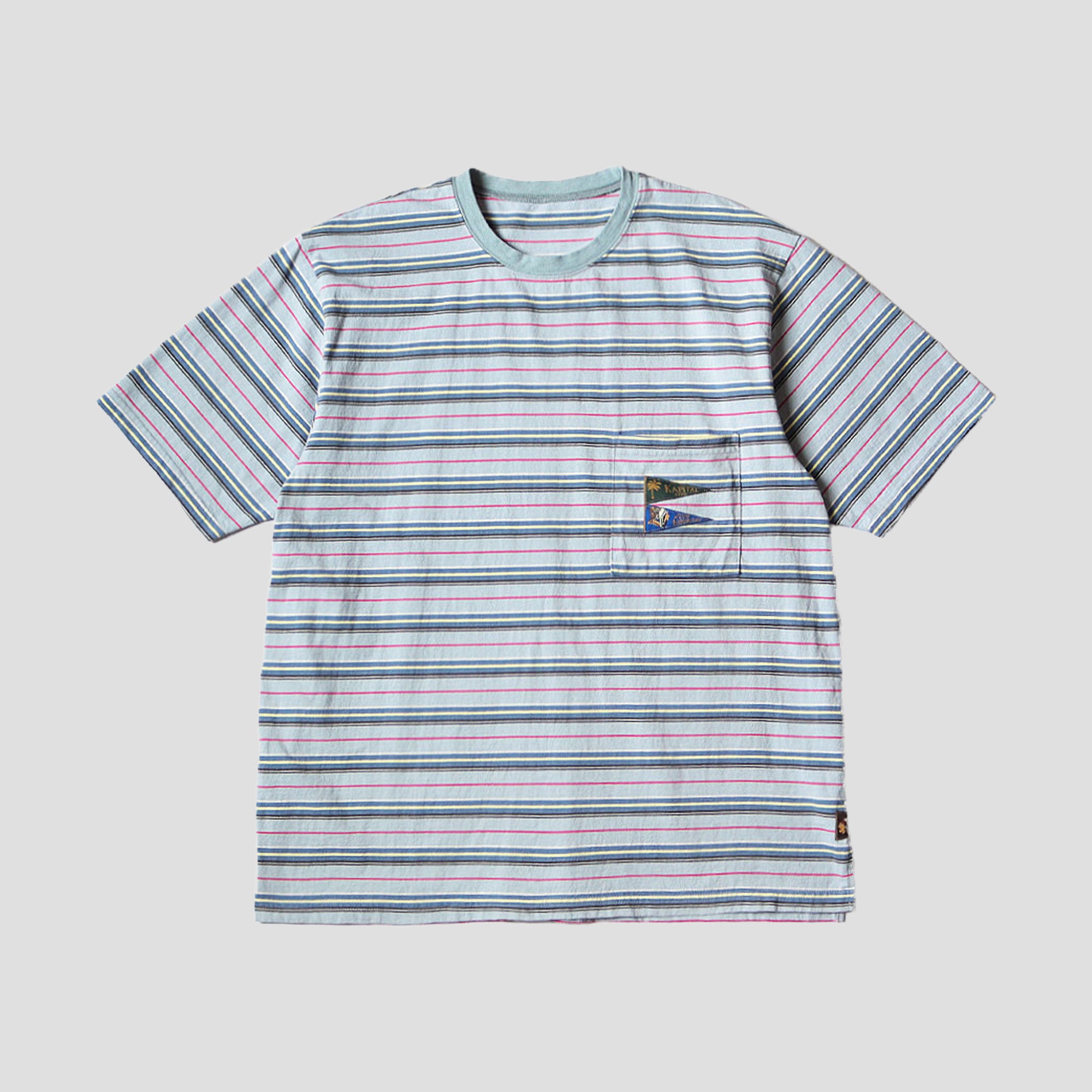 STRIPE JERSEY PENNANT T-SHIRTS