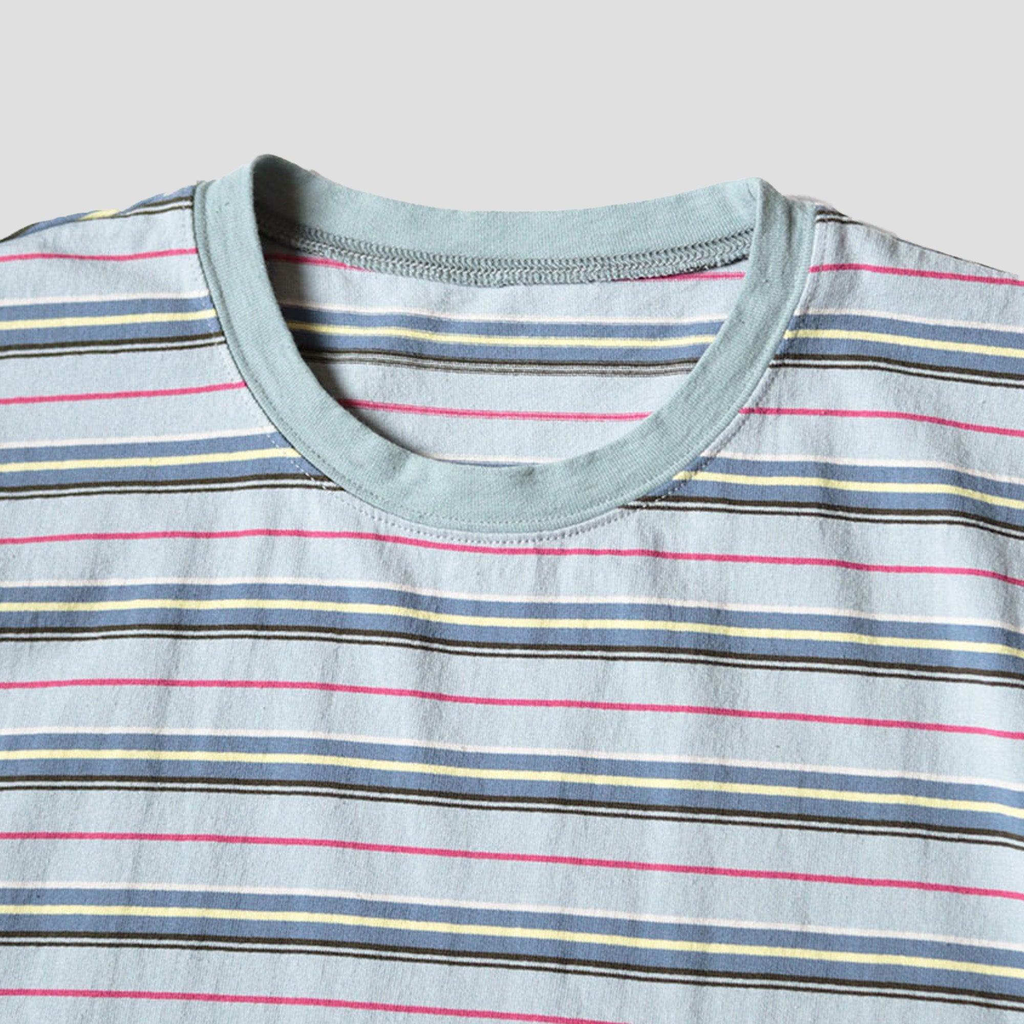 STRIPE JERSEY PENNANT T-SHIRTS