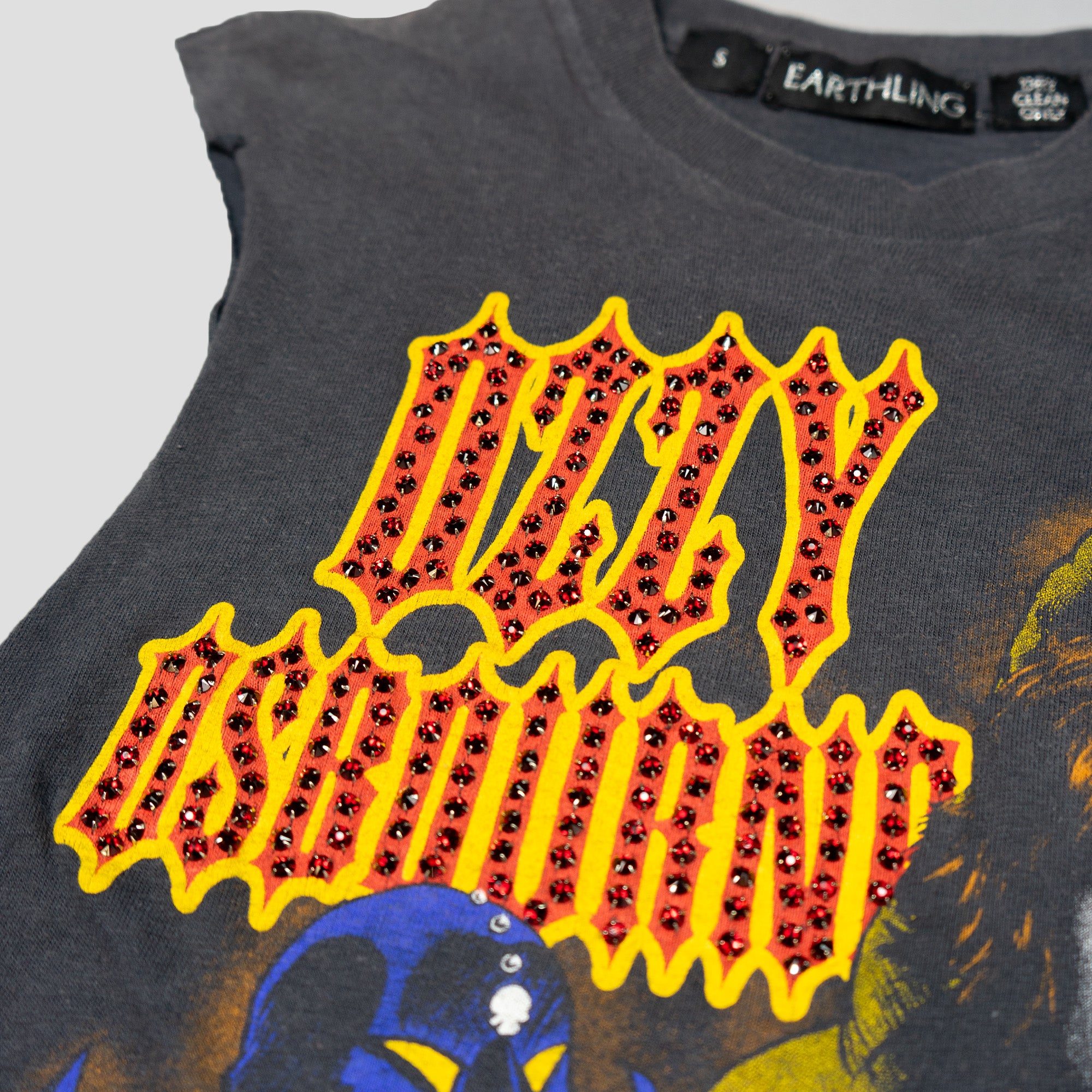 EARTHLING SWAROVSKI TANK TOP
