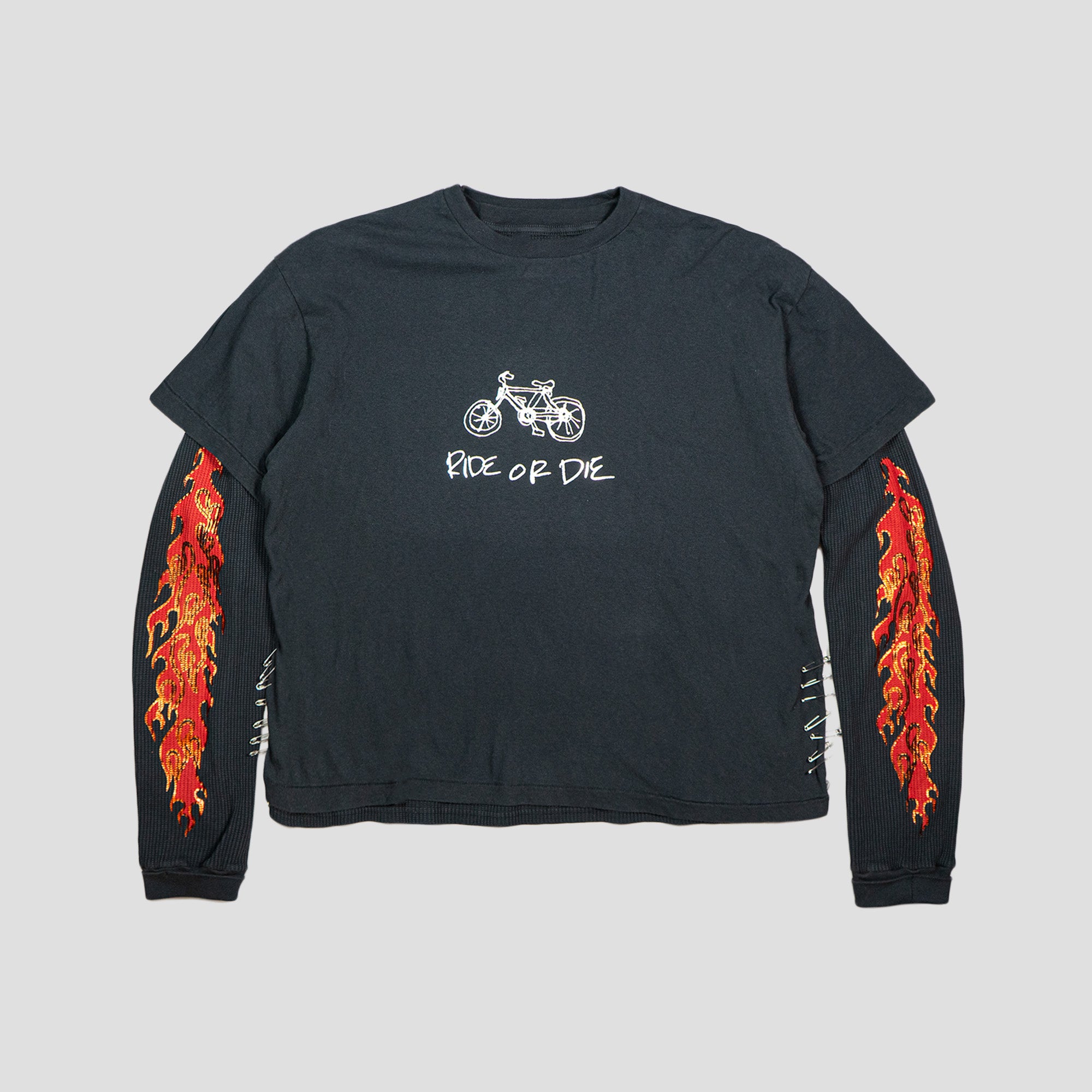 RIDE OR DIE THERMAL T-SHIRTS