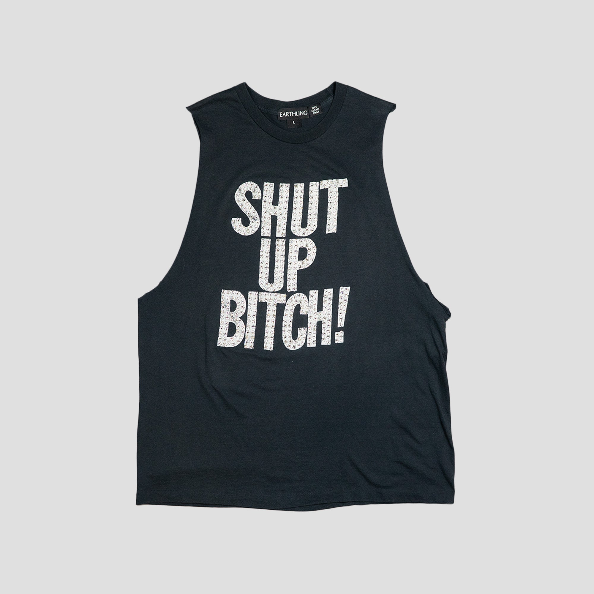 EARTHLING SWAROVSKI TANK TOP