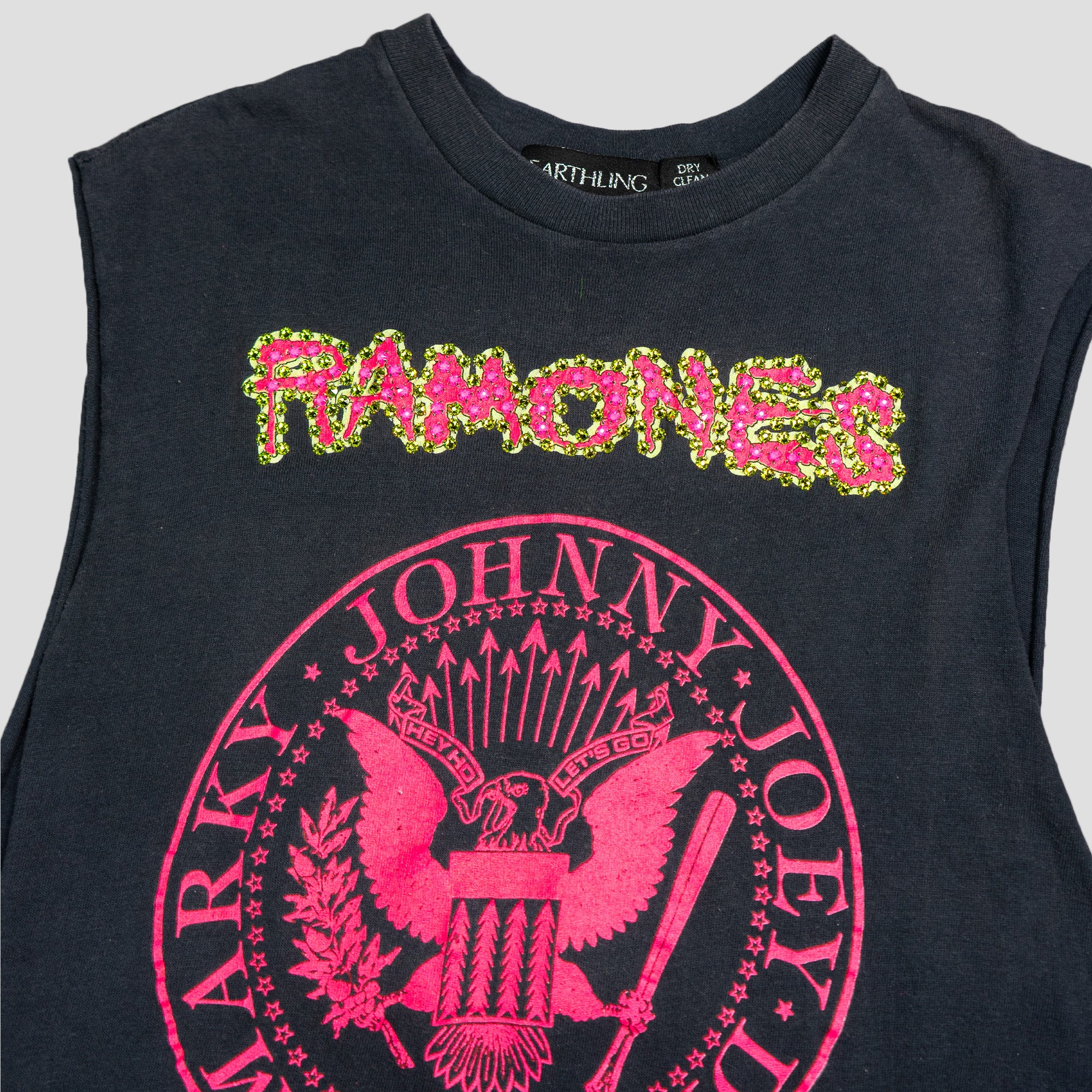 EARTHLING SWAROVSKI TANK TOP