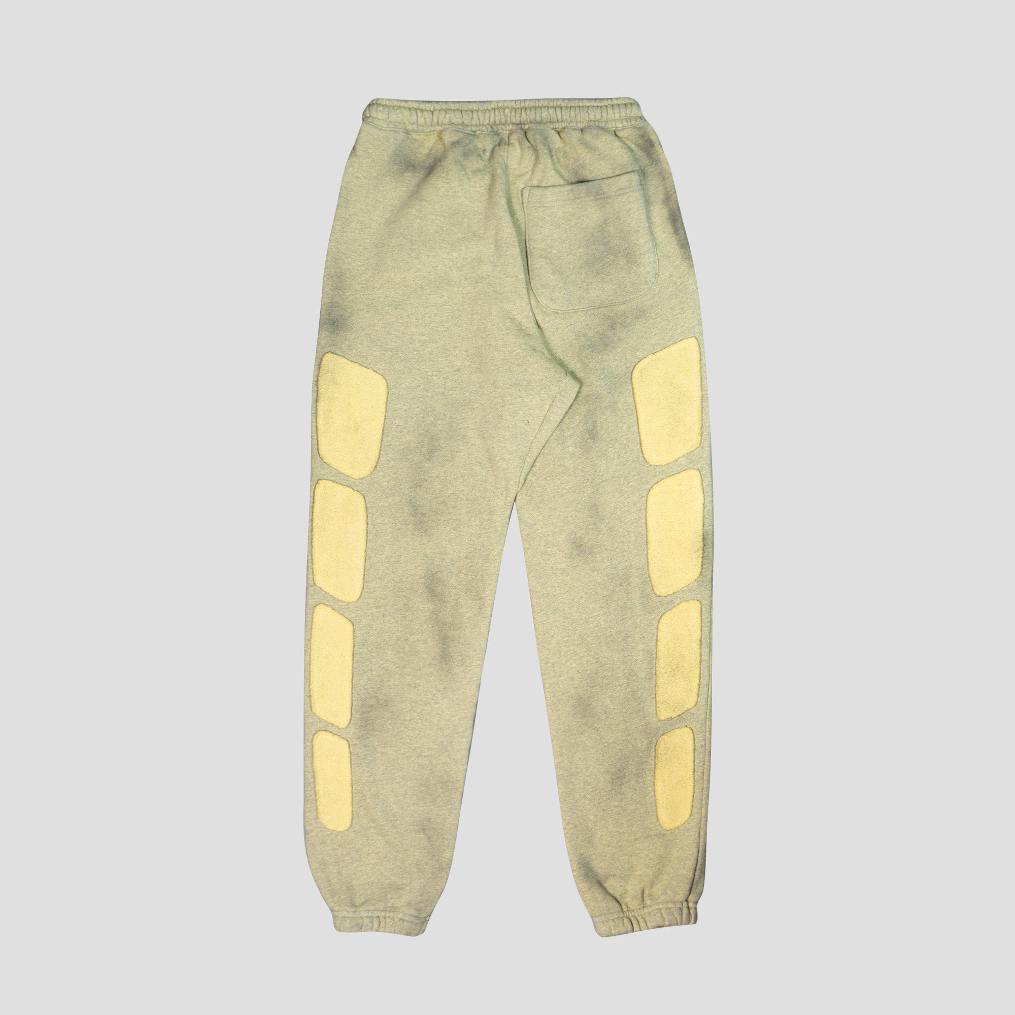 DESTROYED PATCHWORK MOTO SWEATS PANTS