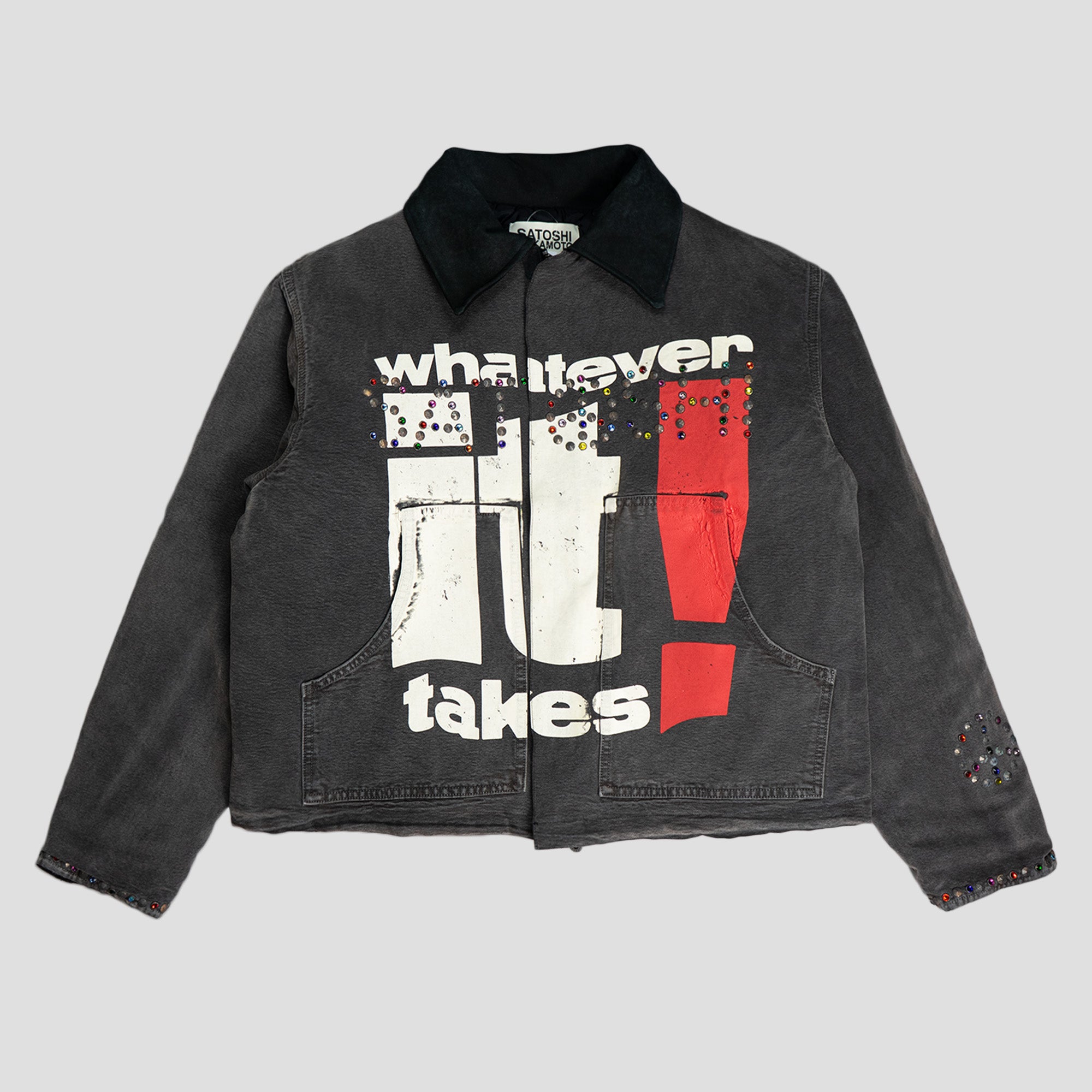 SATOSHI NAKAMOTO - WHATEVER IT TAKES WORK JACKET