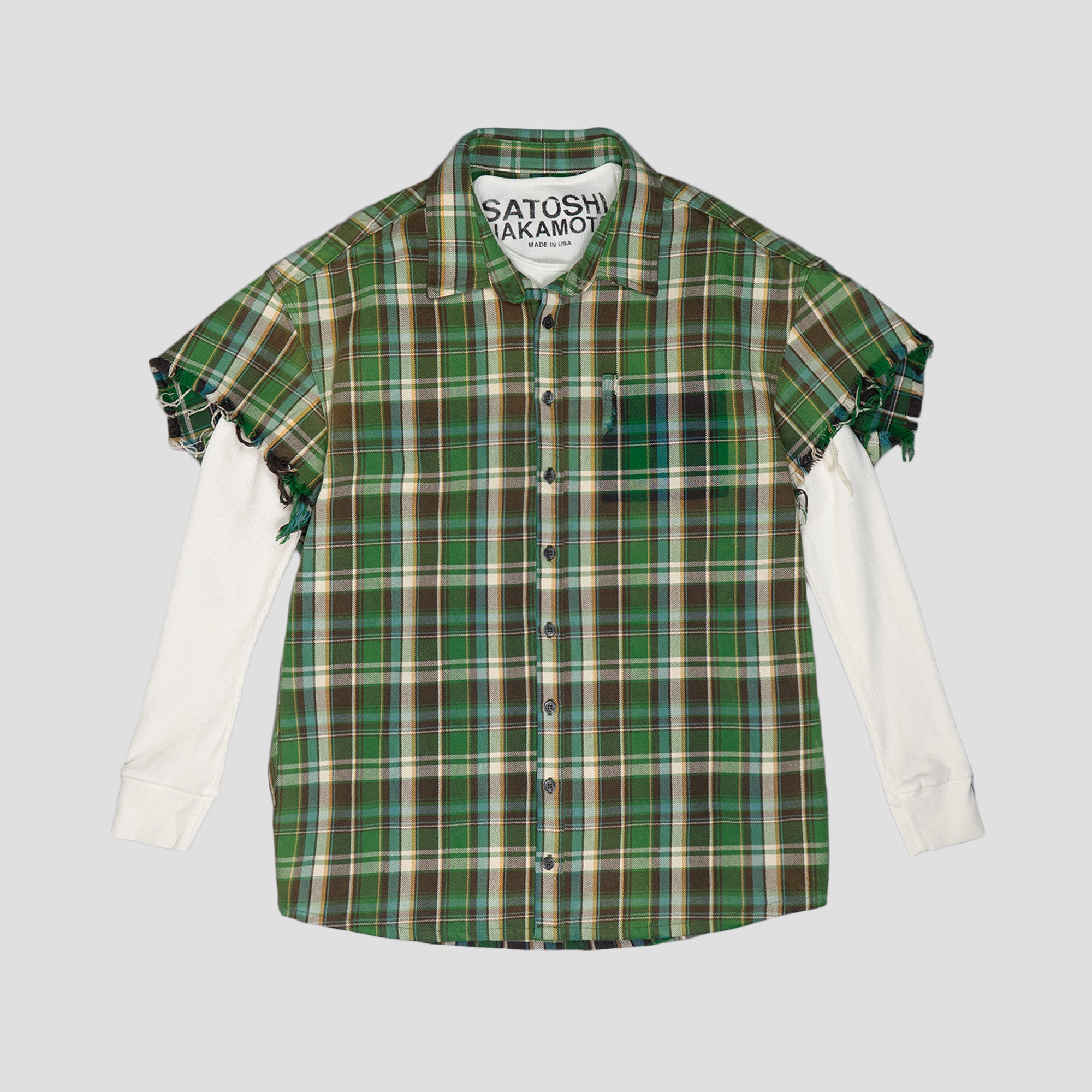 BENDER CUT OFF FLANNEL SHIRTS