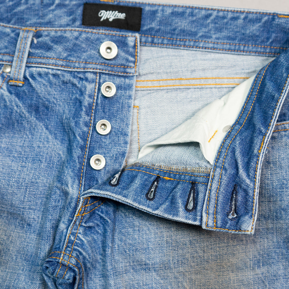 FLARE DENIM PANTS