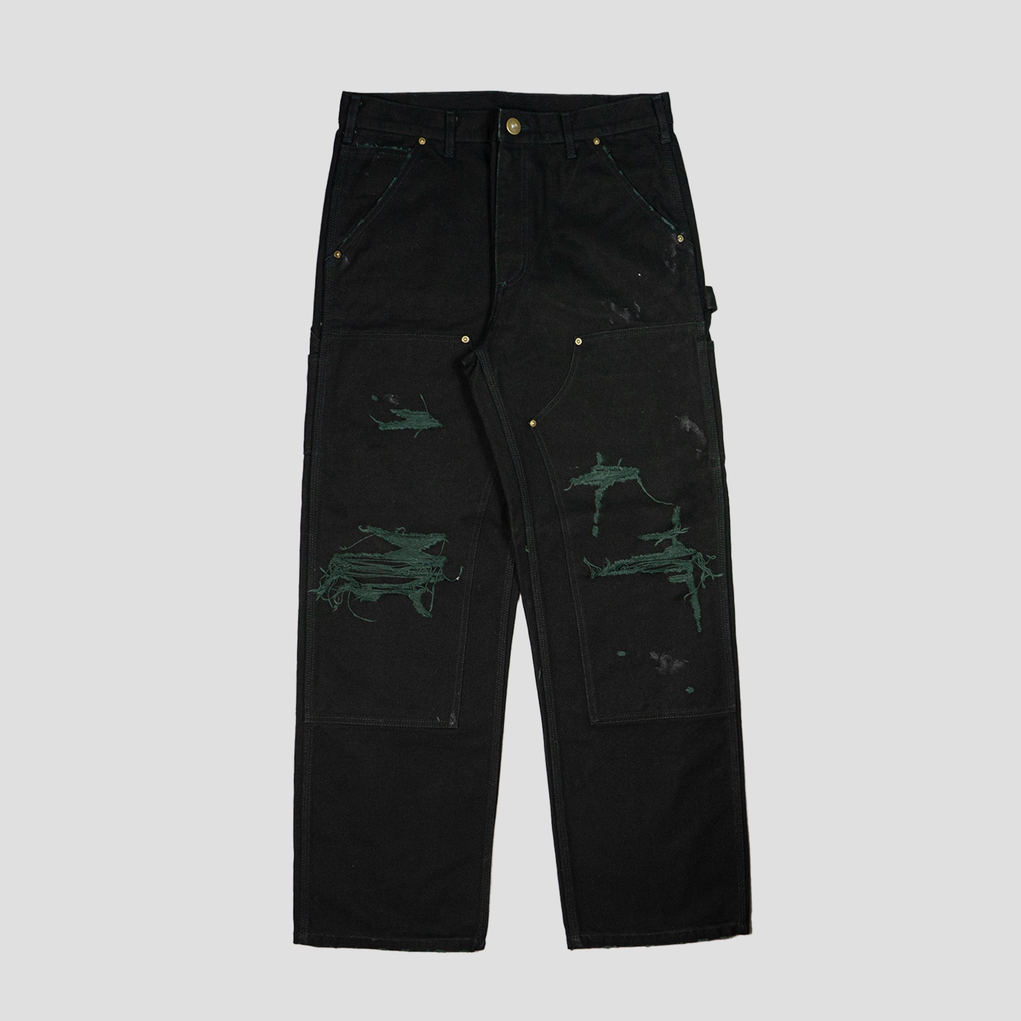 DISTRESSED PAINTER PANTS