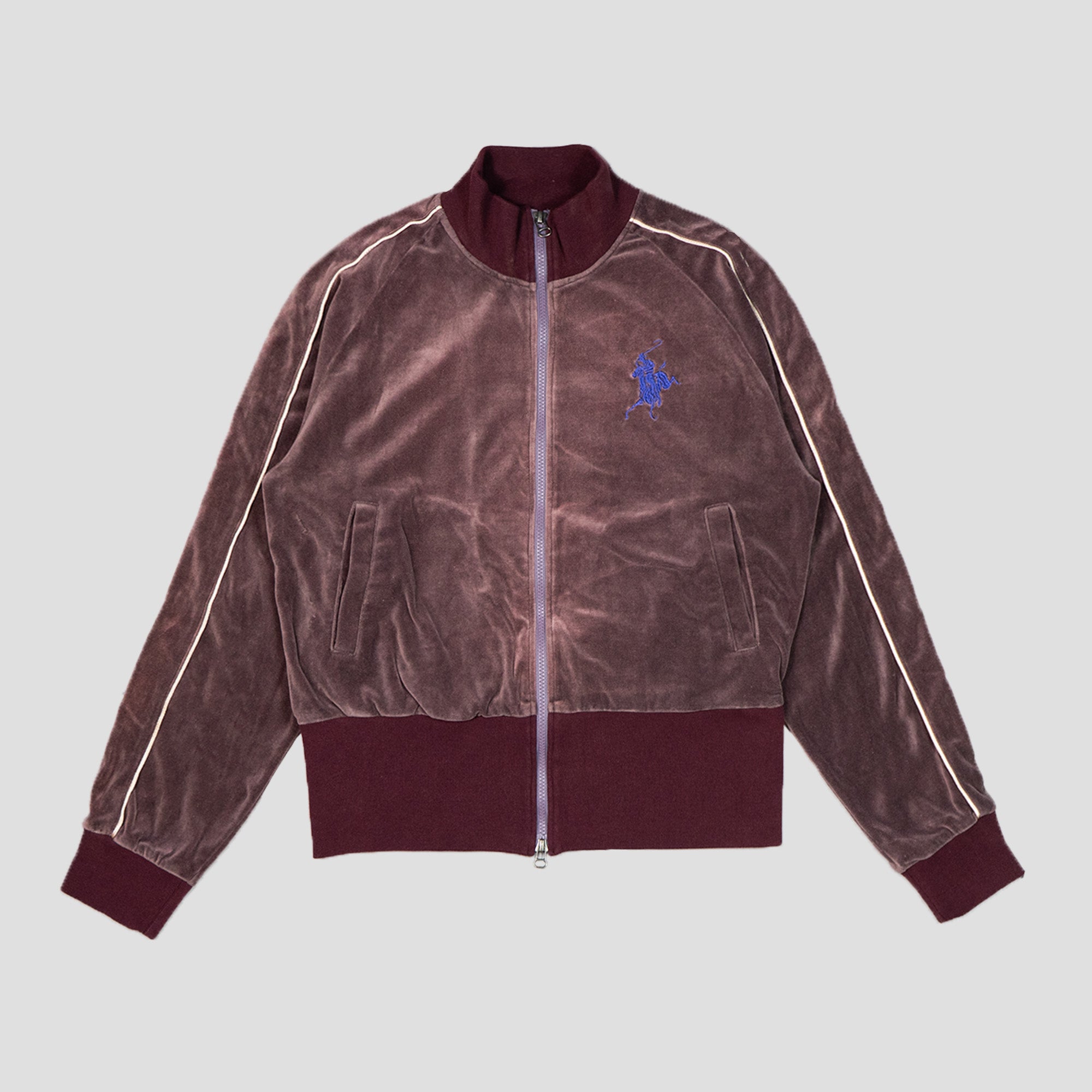 BREACHED VELOUR JACKET